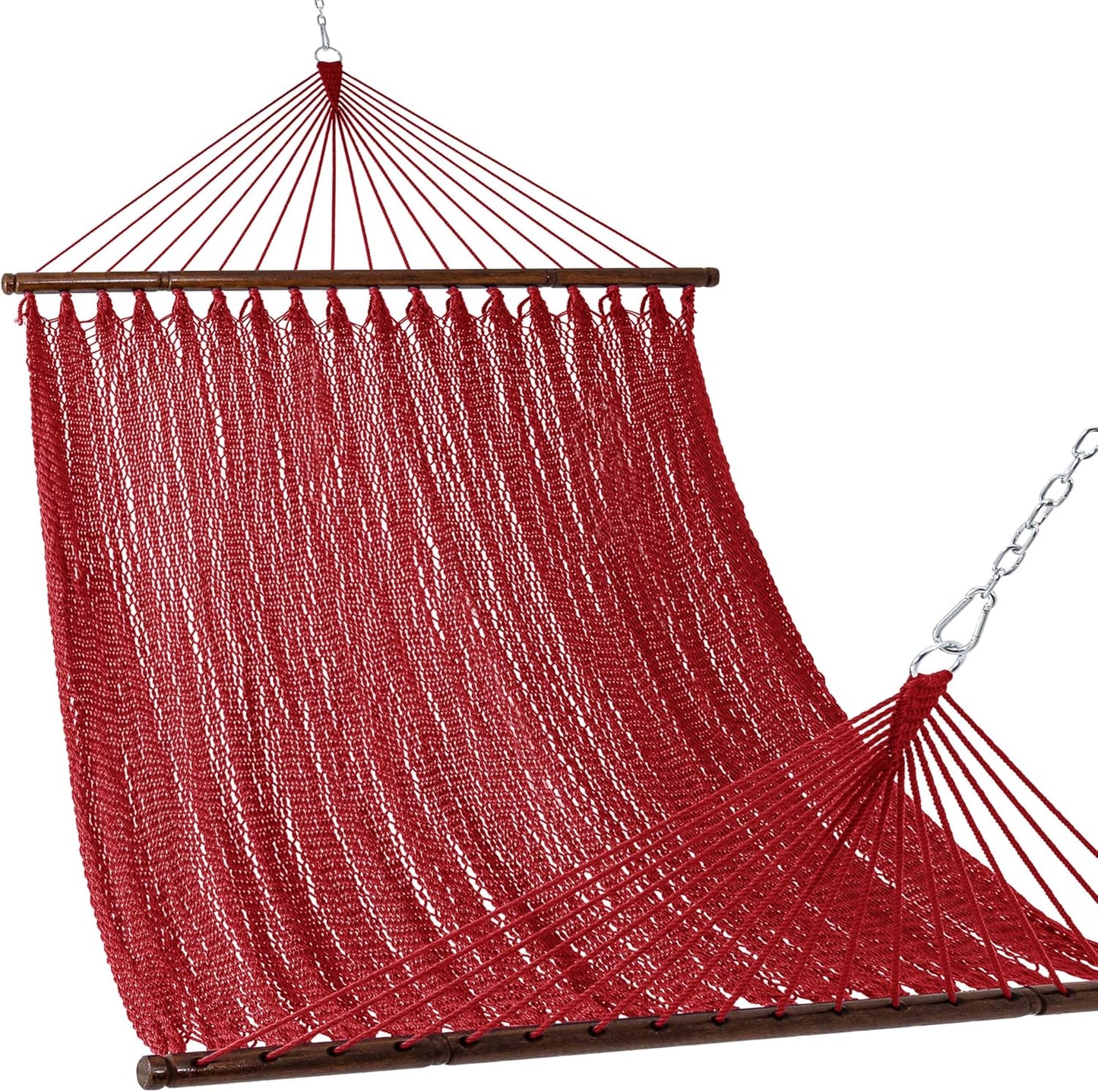 Lazy Daze Caribbean Rope Hammock for Outdoor Relaxation