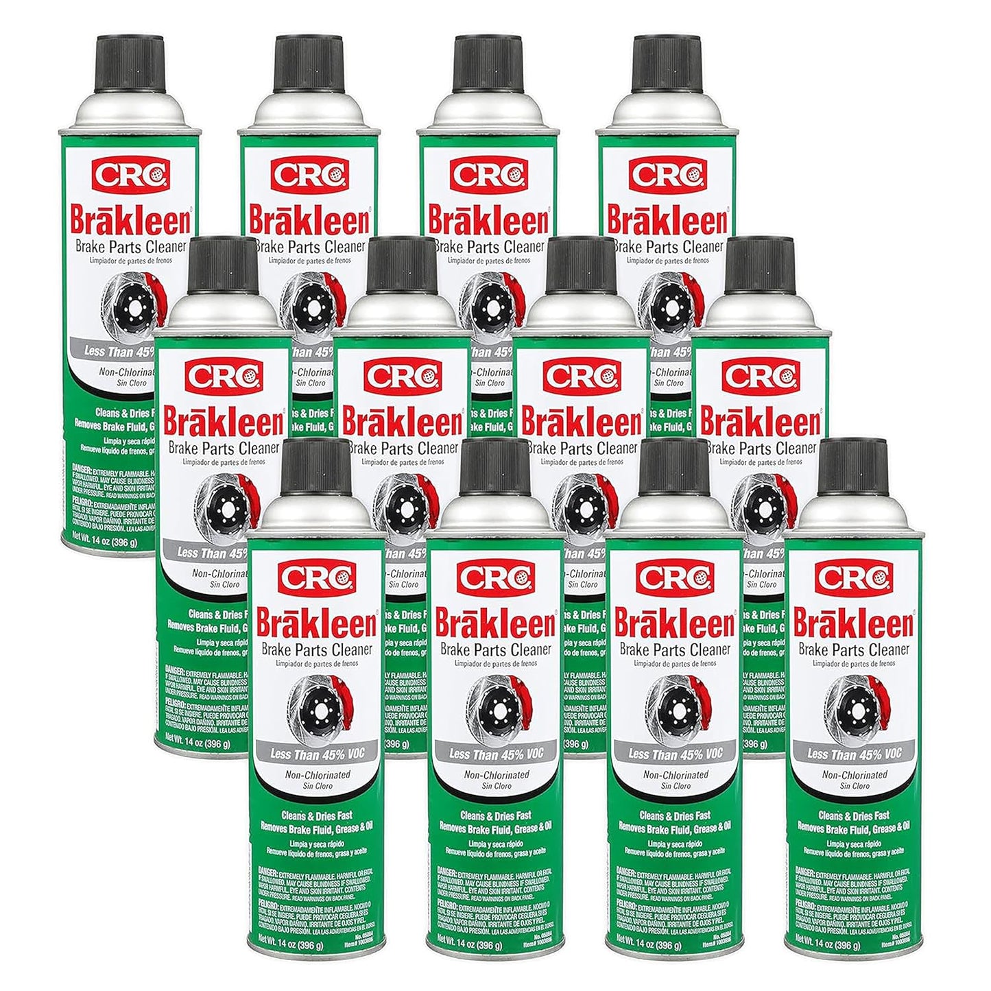 CRC 5088-12PK Non-Chlorinated Brakleen Brake Cleaner Review