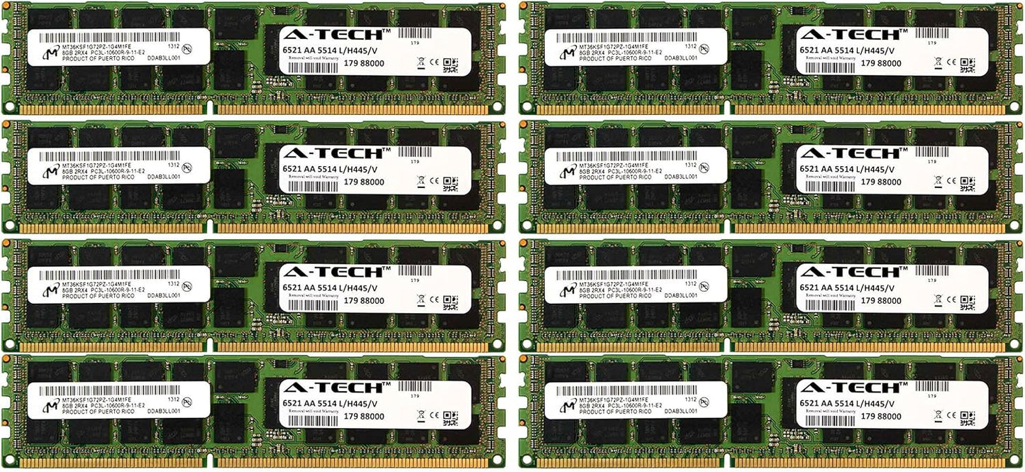 64GB A-Tech Micron Memory RAM Kit for HP ProLiant Servers