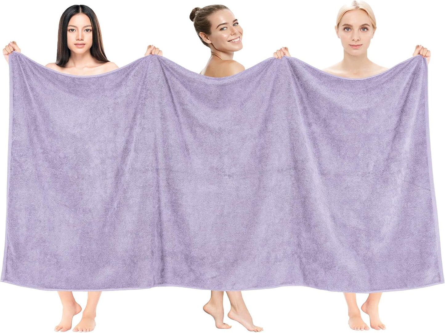 Oversized Bath Sheet 100% Cotton 40x80 for Luxury Comfort