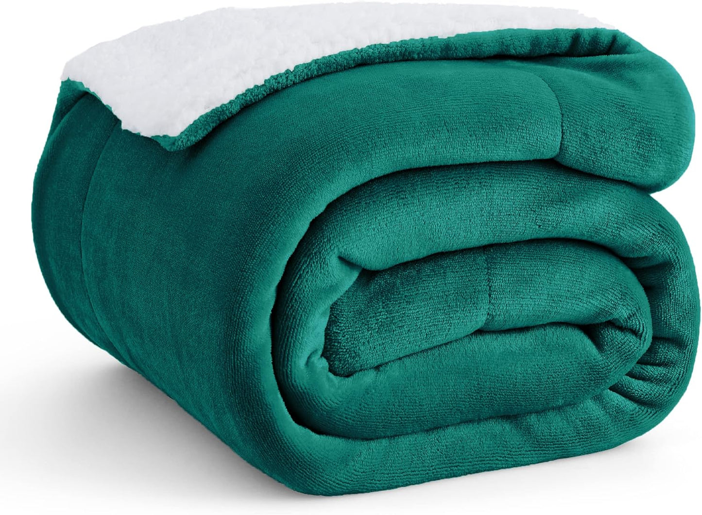 Bedsure GentleSoft Sherpa Fleece Throw Blanket for Cozy Comfort
