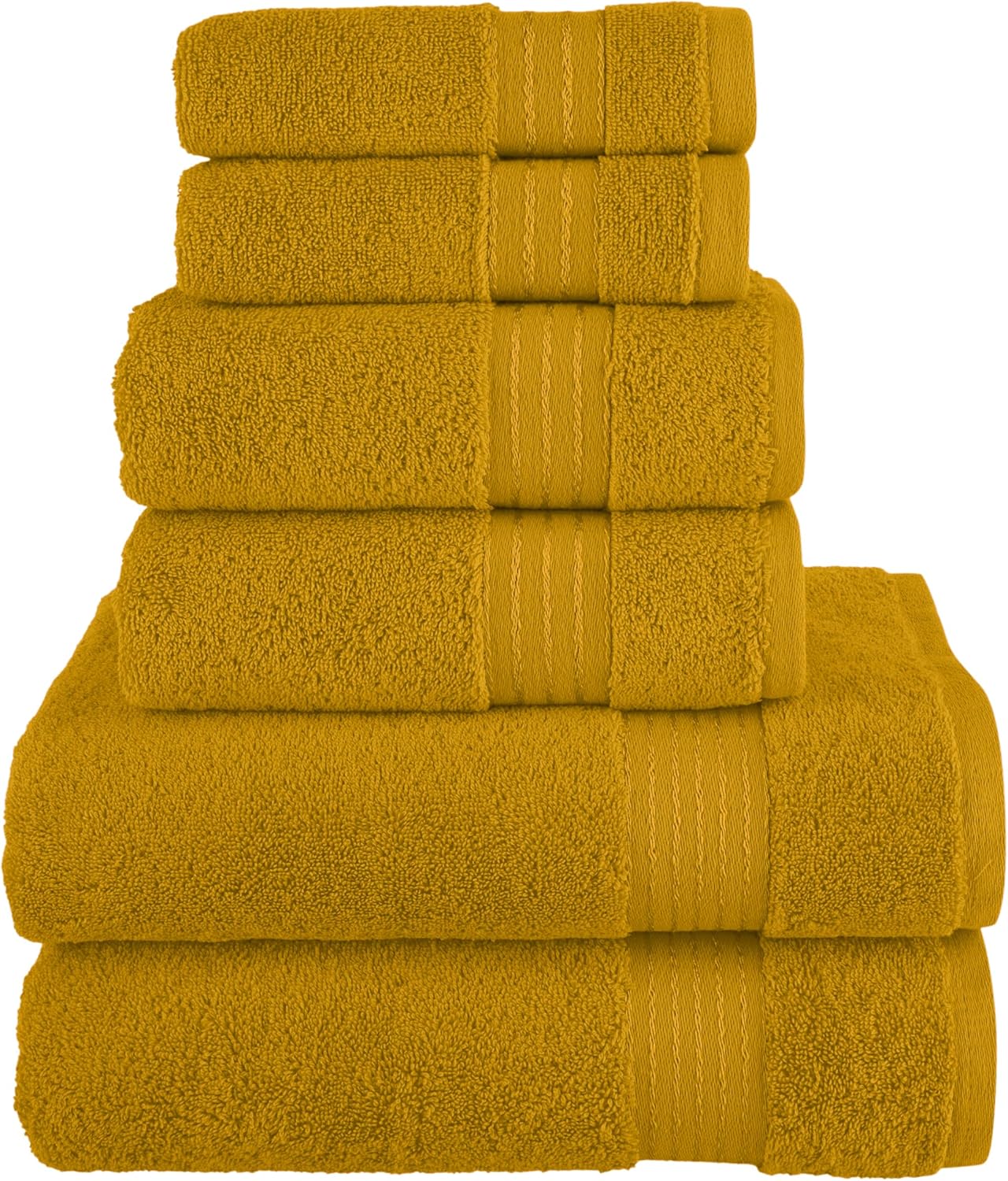 Elegant Comfort Premium Cotton Towel Set - Soft and Absorbent
