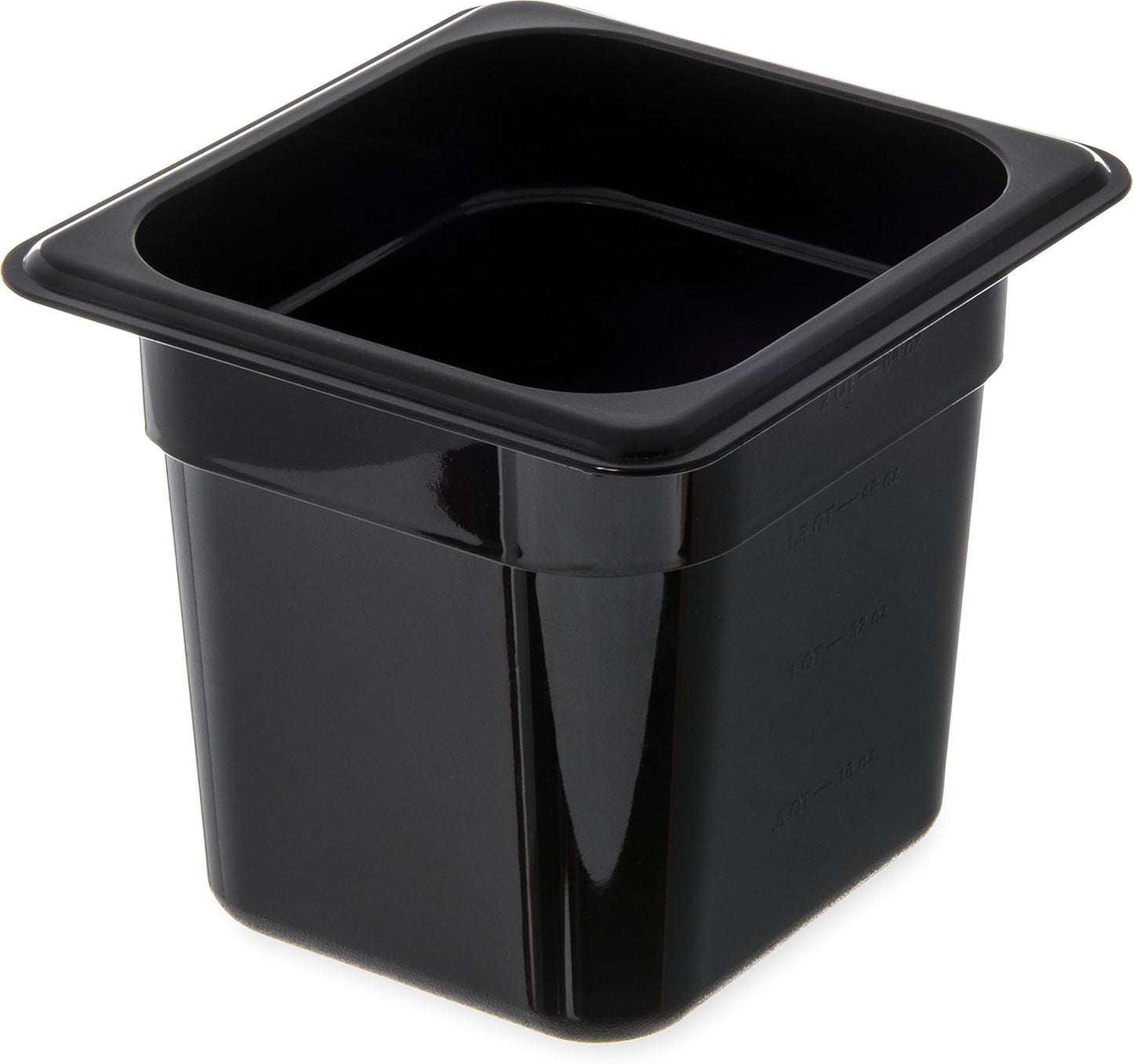 Storplus 1/6-Size Plastic Food Pan for Efficient Food Storage