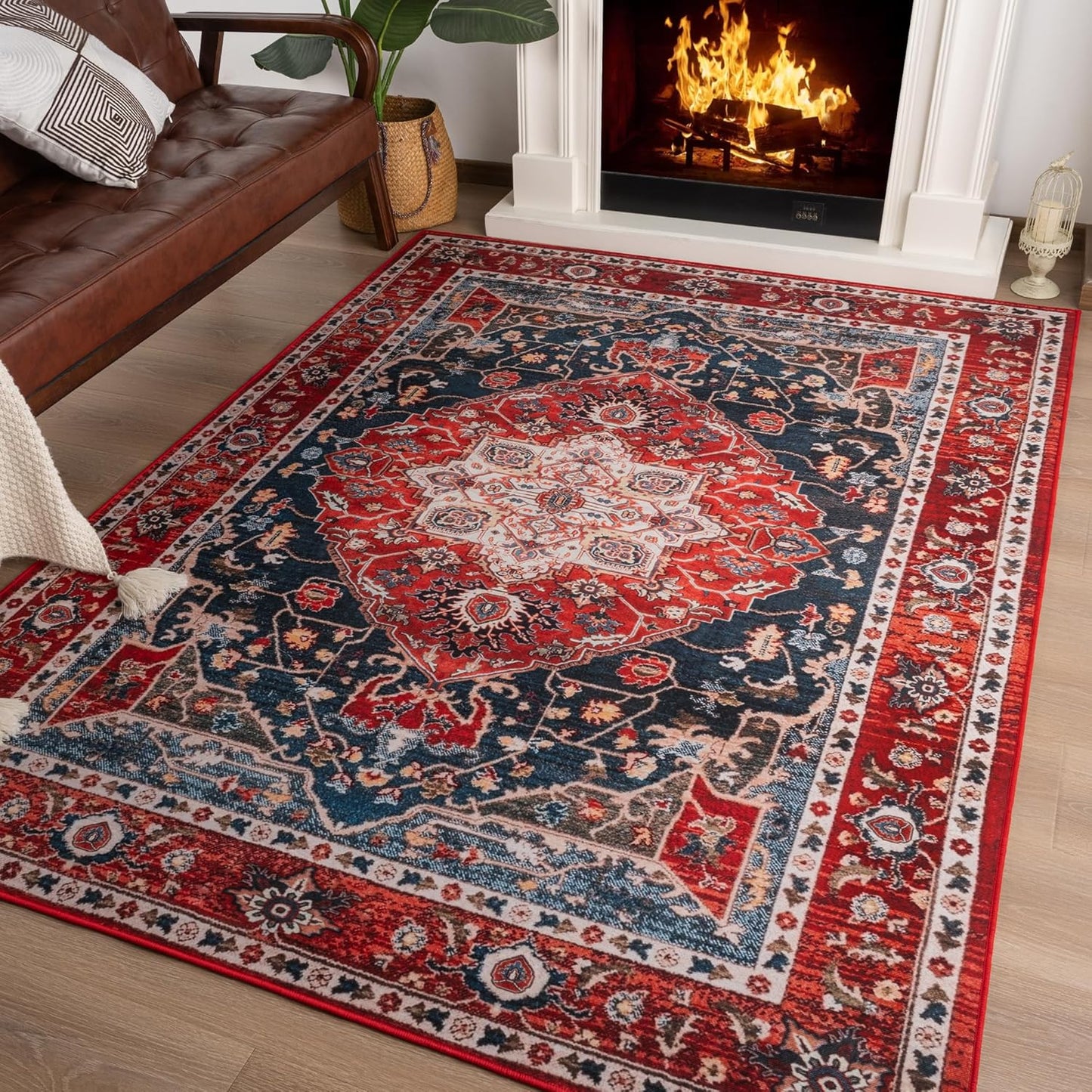 ST. BRIDGE Large Area Rug 5x7 for Living Room and Bedroom