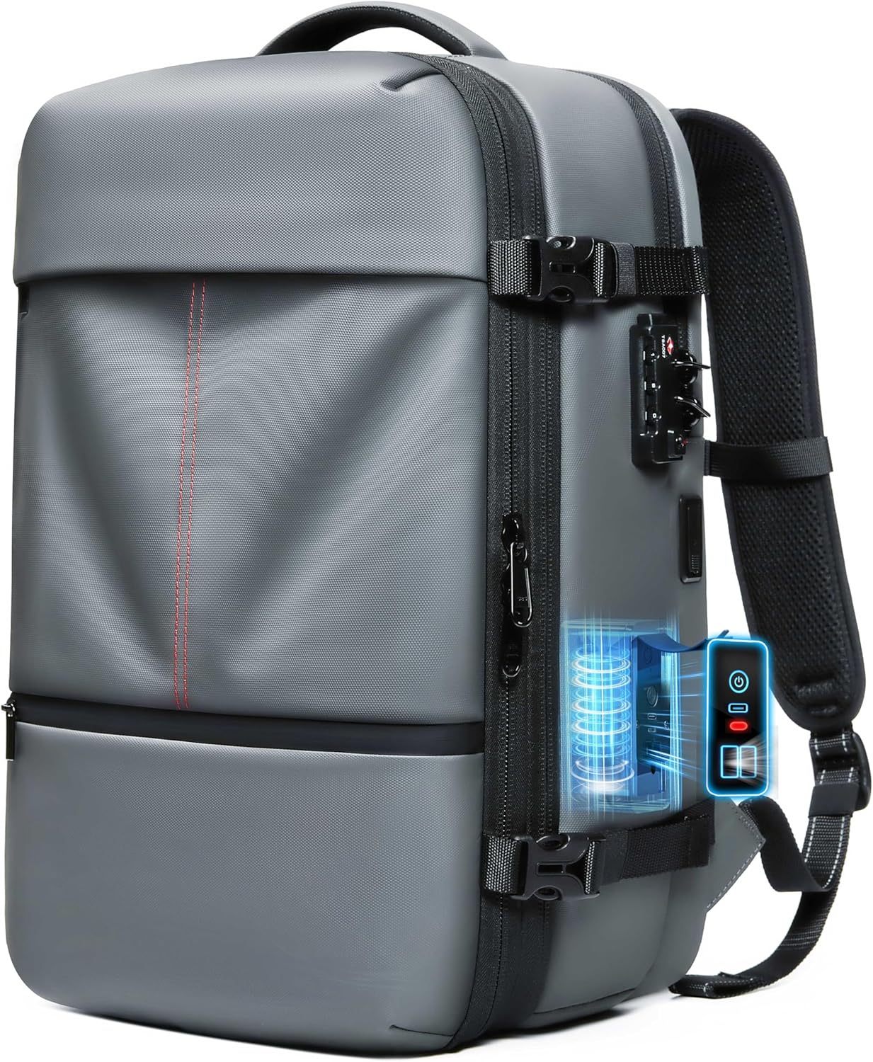 Vacuum Seal Backpack Travel with Built-in Pump for Easy Packing