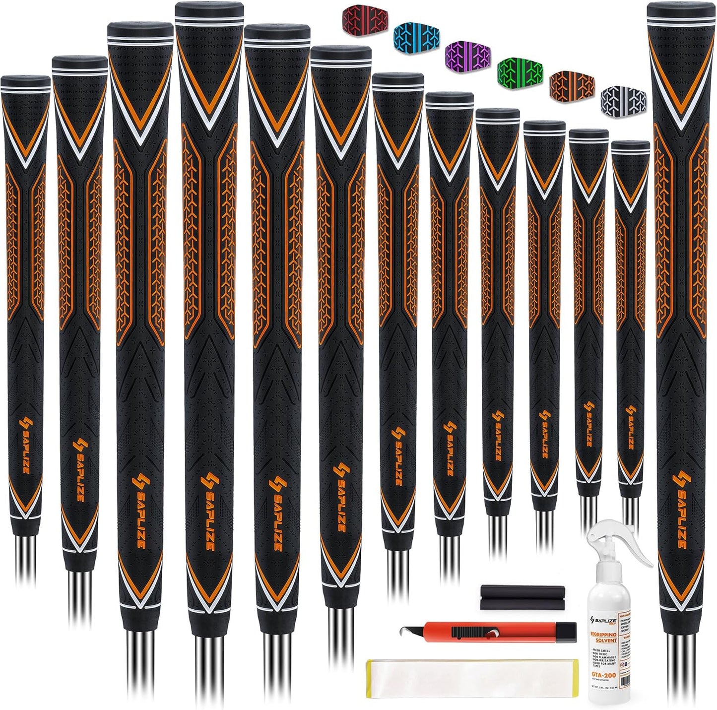 SAPLIZE High Performance Golf Grips: Shock Absorption & Non-slip