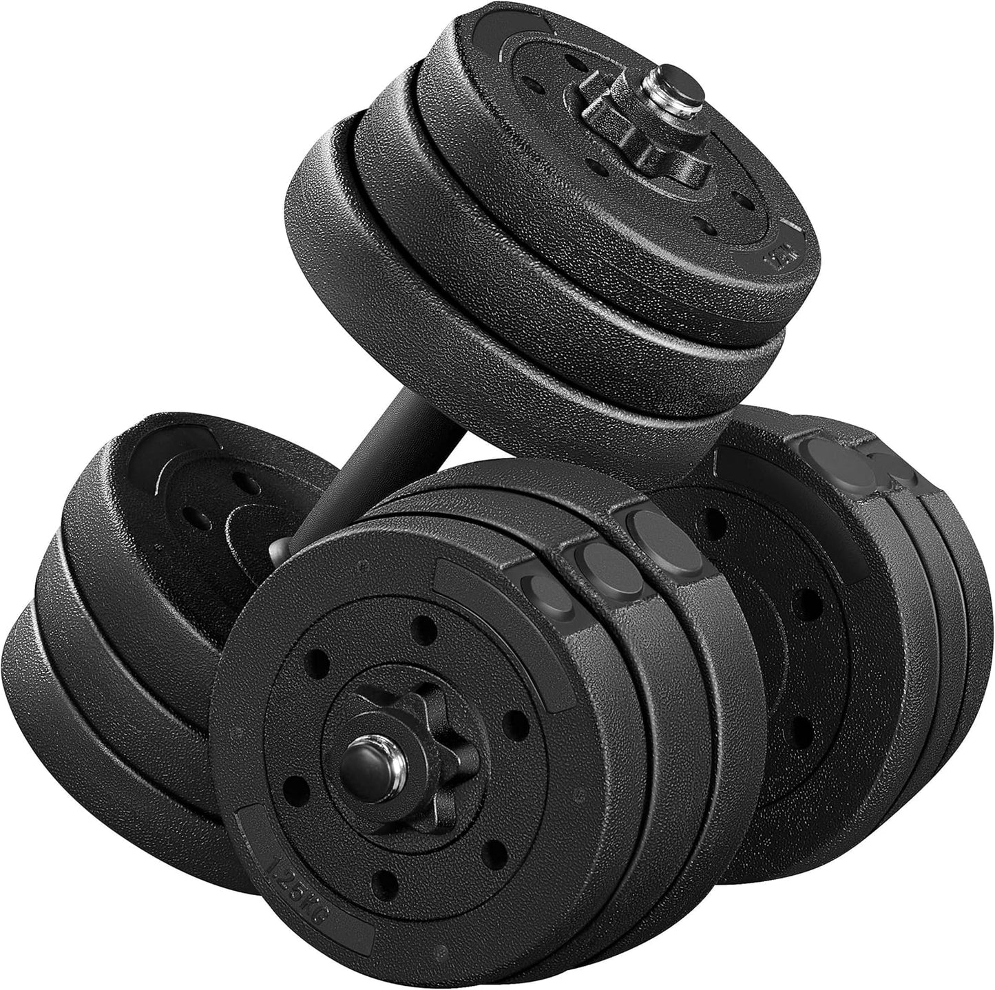 Yaheetech Adjustable Dumbbells Set for Home Gym Strength Training