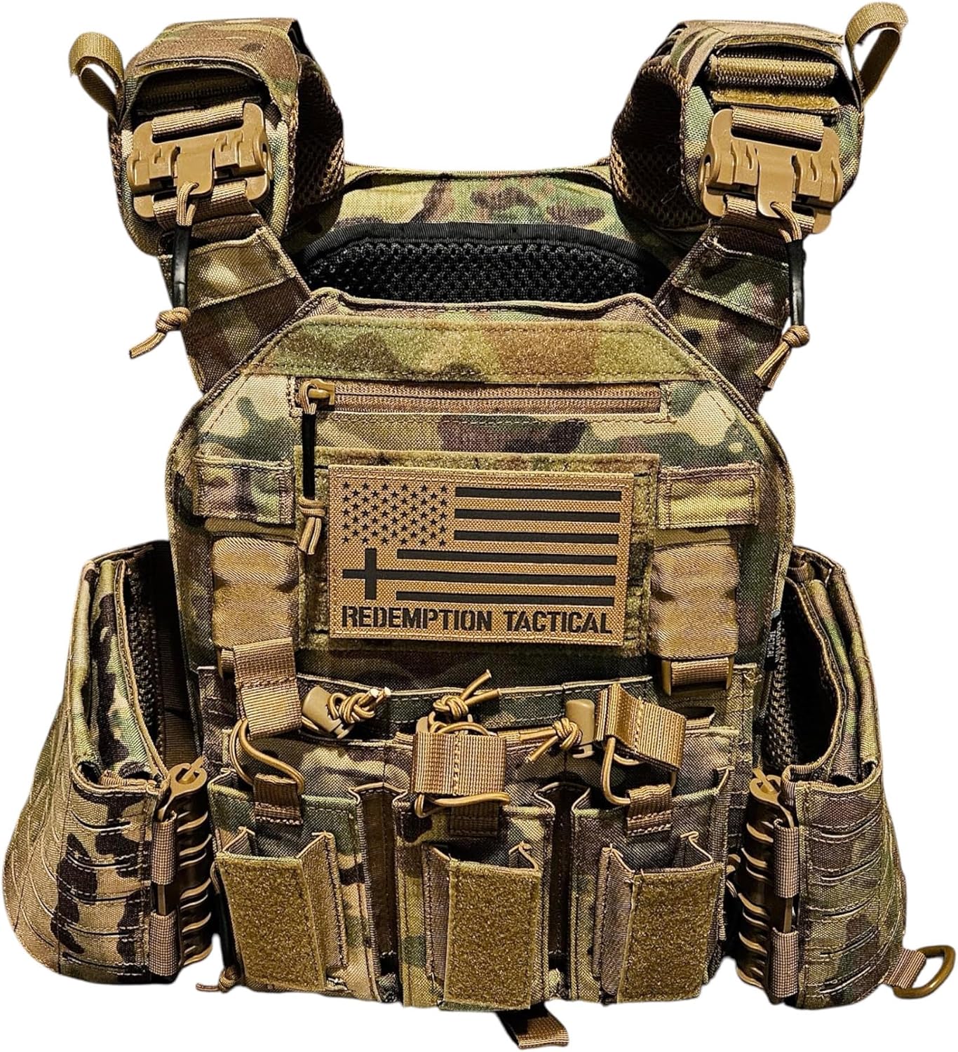 Redemption Crusader 2.0 Molle Quick Release Buckles Airsoft Vest