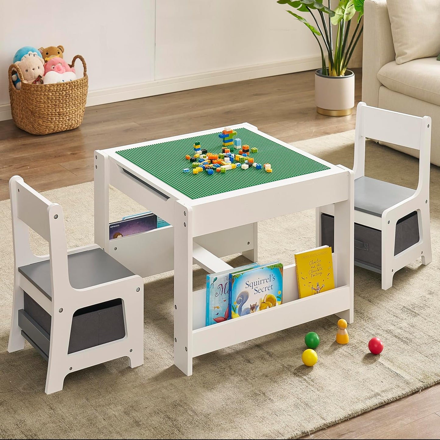 Kids Table and Chair Set for Creative Play and Learning Fun