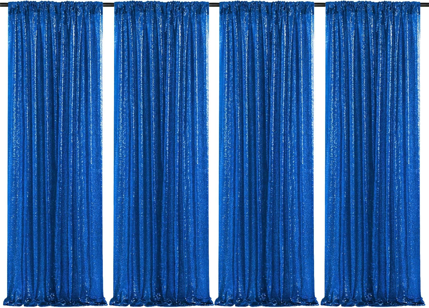 SoarDream Sequin Backdrop Navy for Stunning Events