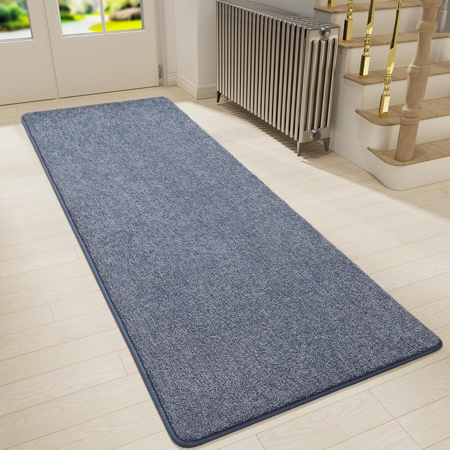Keeko Soft Hallway Runner Rug - Non Slip Washable Memory Foam