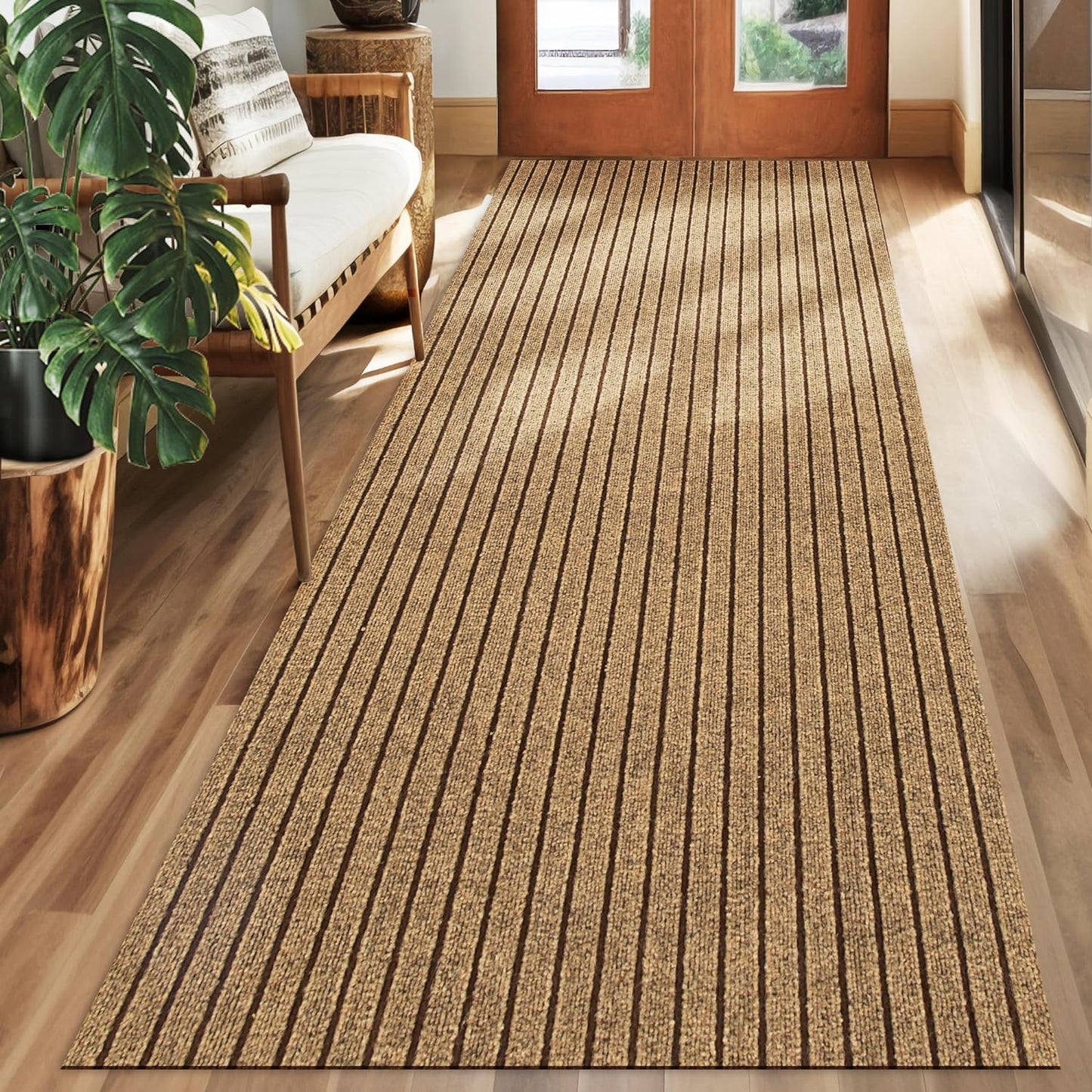 Koloko 6ft x 69ft Non-Slip Runner Rug for Indoor and Outdoor Use