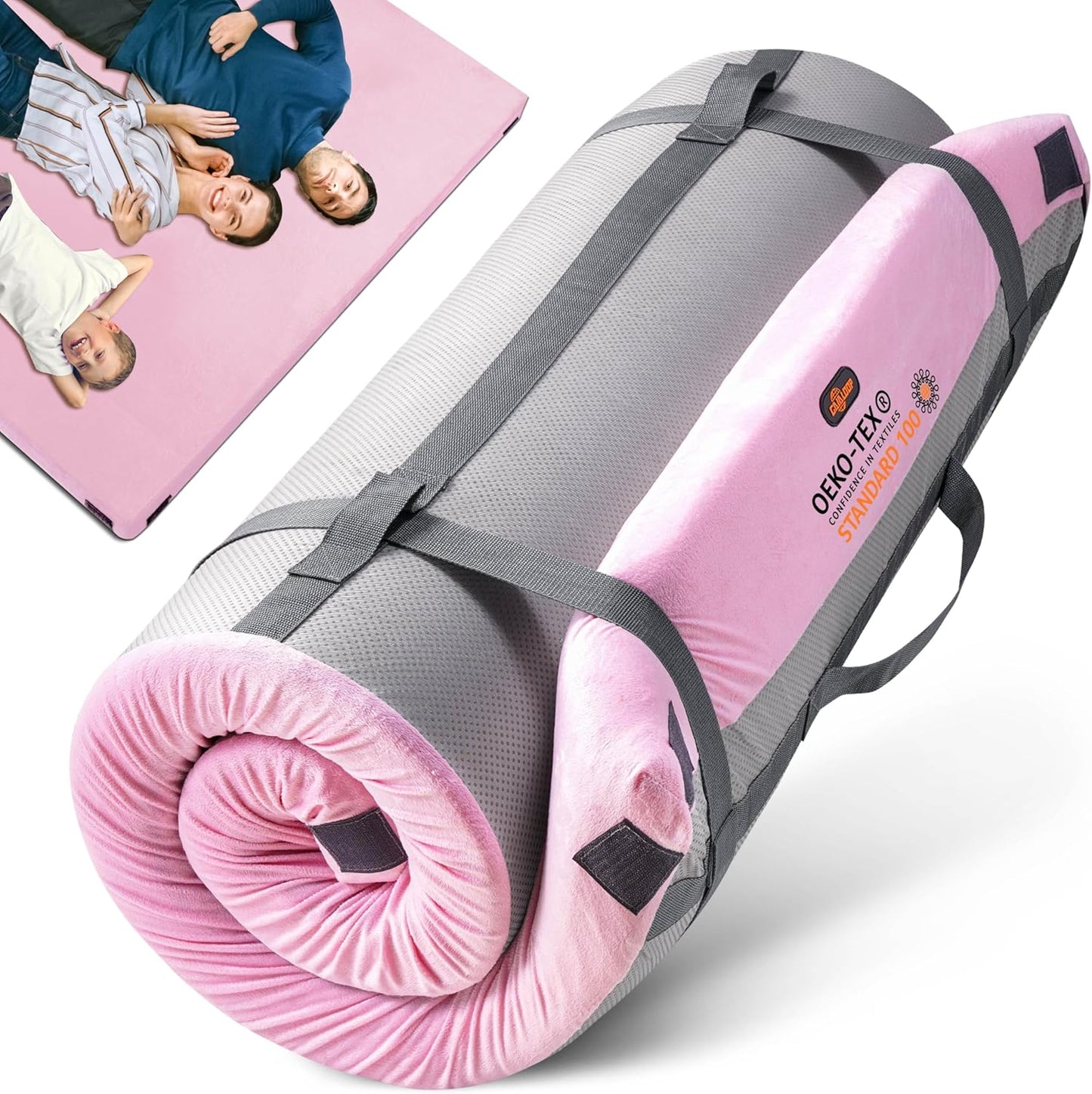 3 Inch Thick Memory Foam Camping Mattress for Glamping Comfort