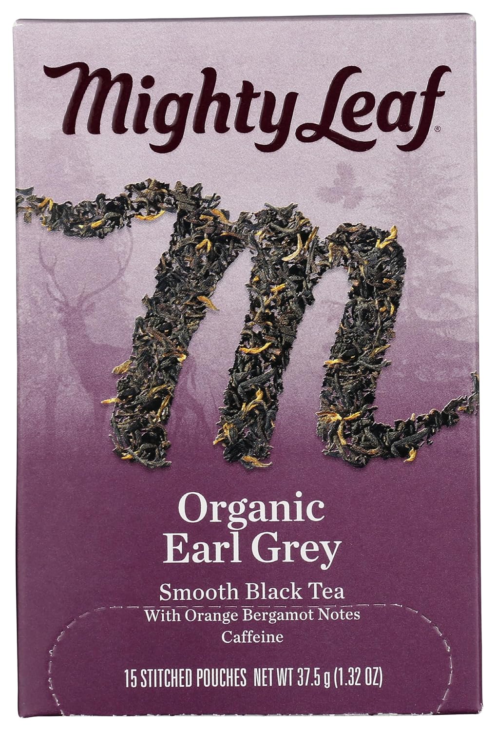 Organic Earl Grey Tea Bags - Hand-Stitched Quality!