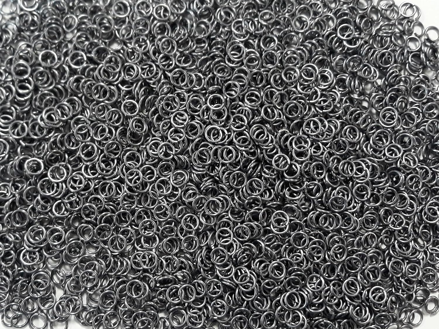 Chainmail Joe 1/2 Pound Stormy Gray Anodized Aluminum Jump Rings