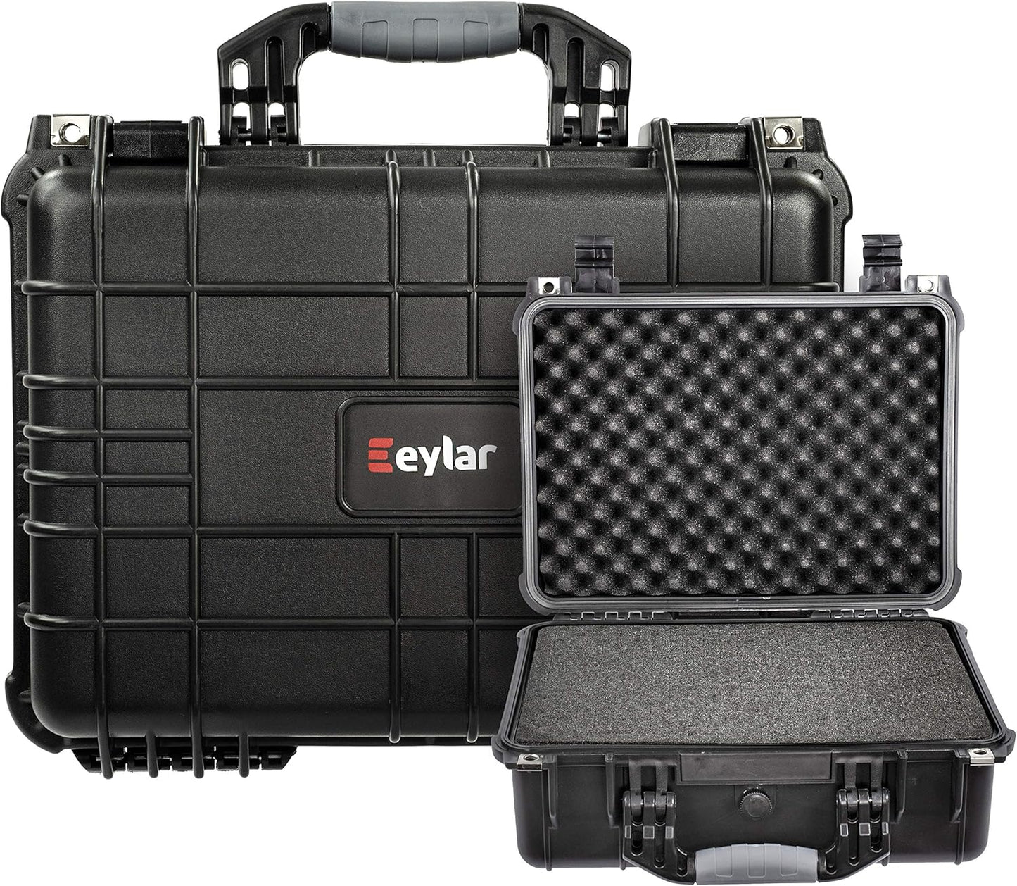 Eylar Standard 16 in Waterproof Hard Camera Case with Foam