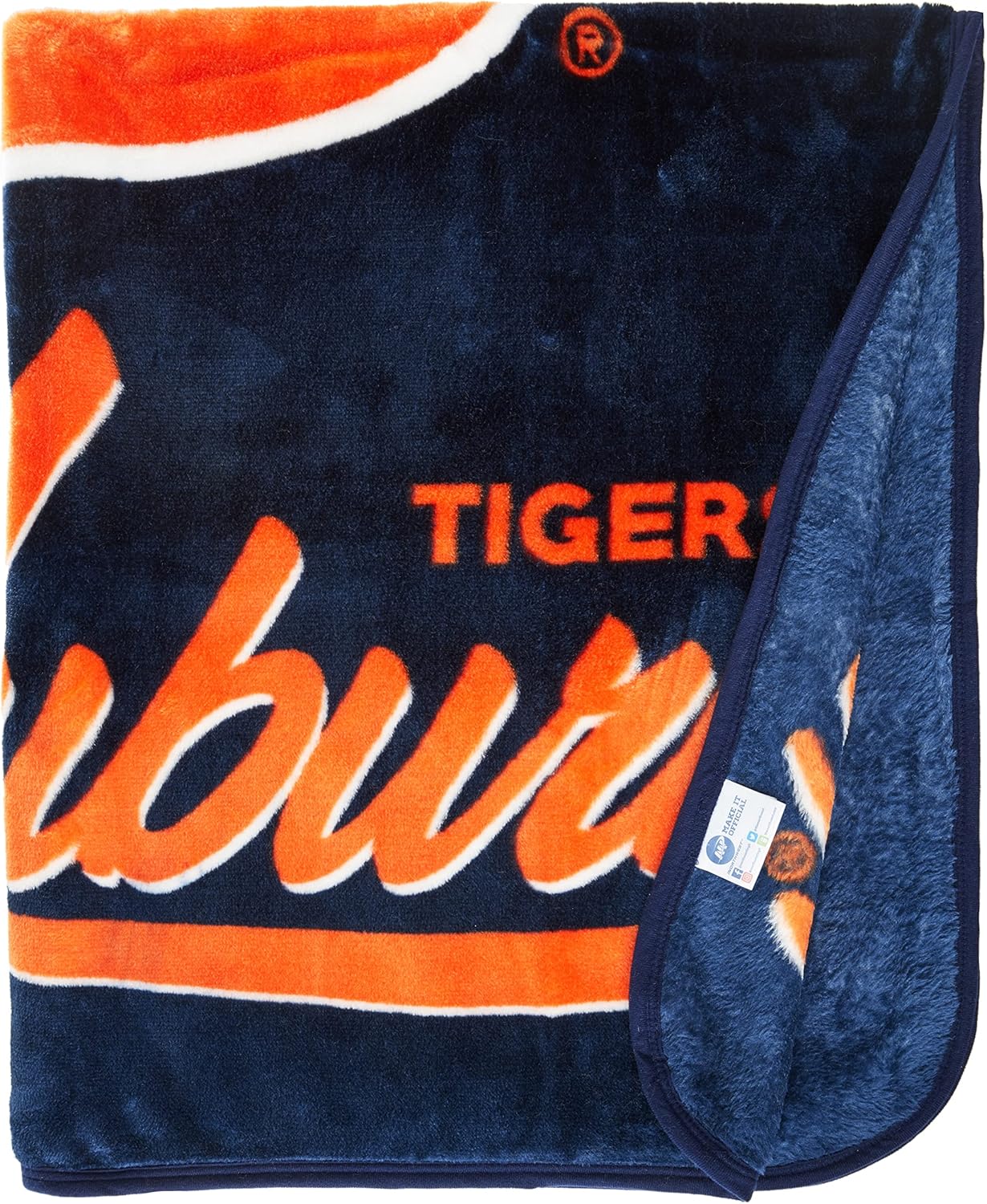 Northwest NCAA Unisex-Adult Raschel Throw Blanket for Fans