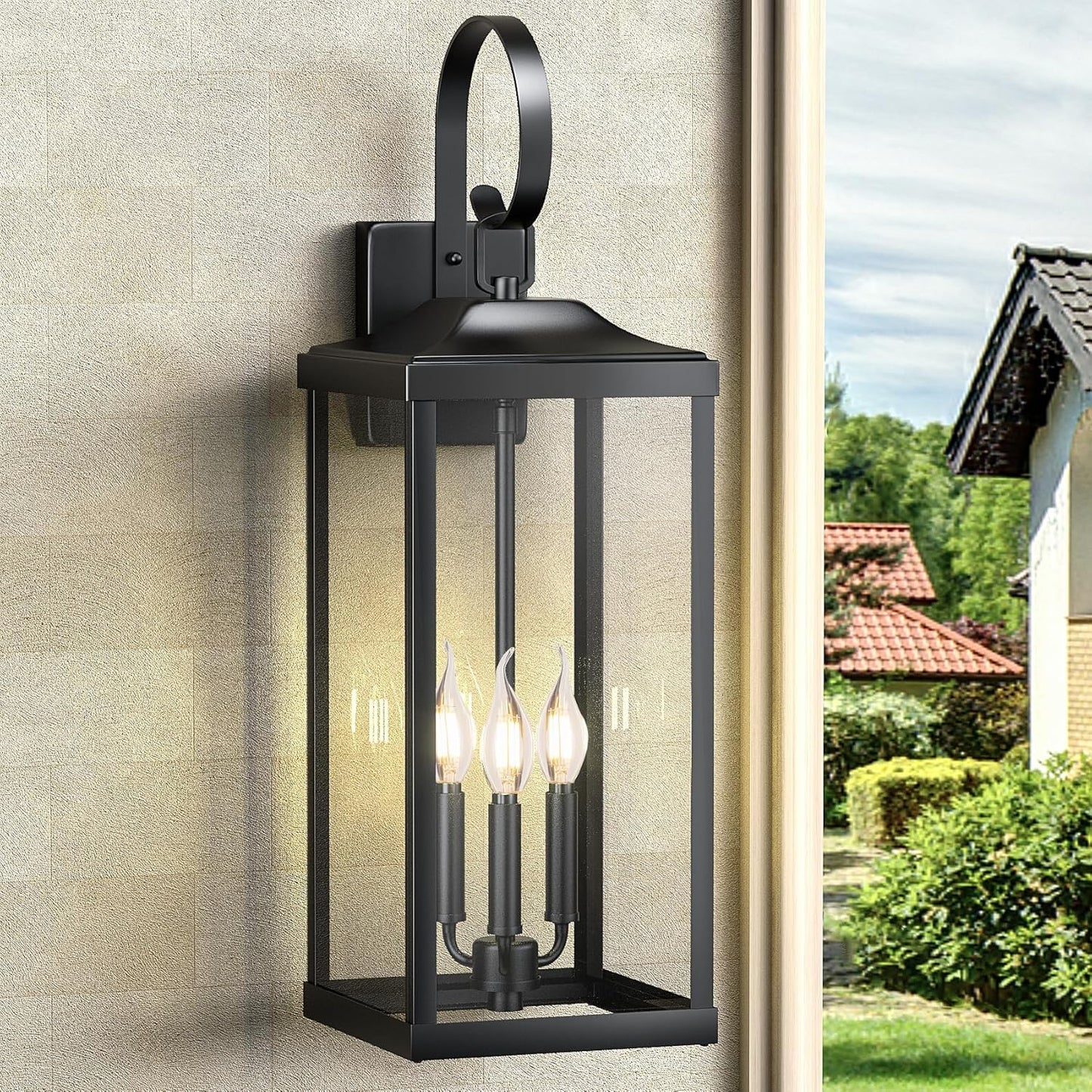 24 Inch Extra Large Outdoor Wall Light for Modern Homes