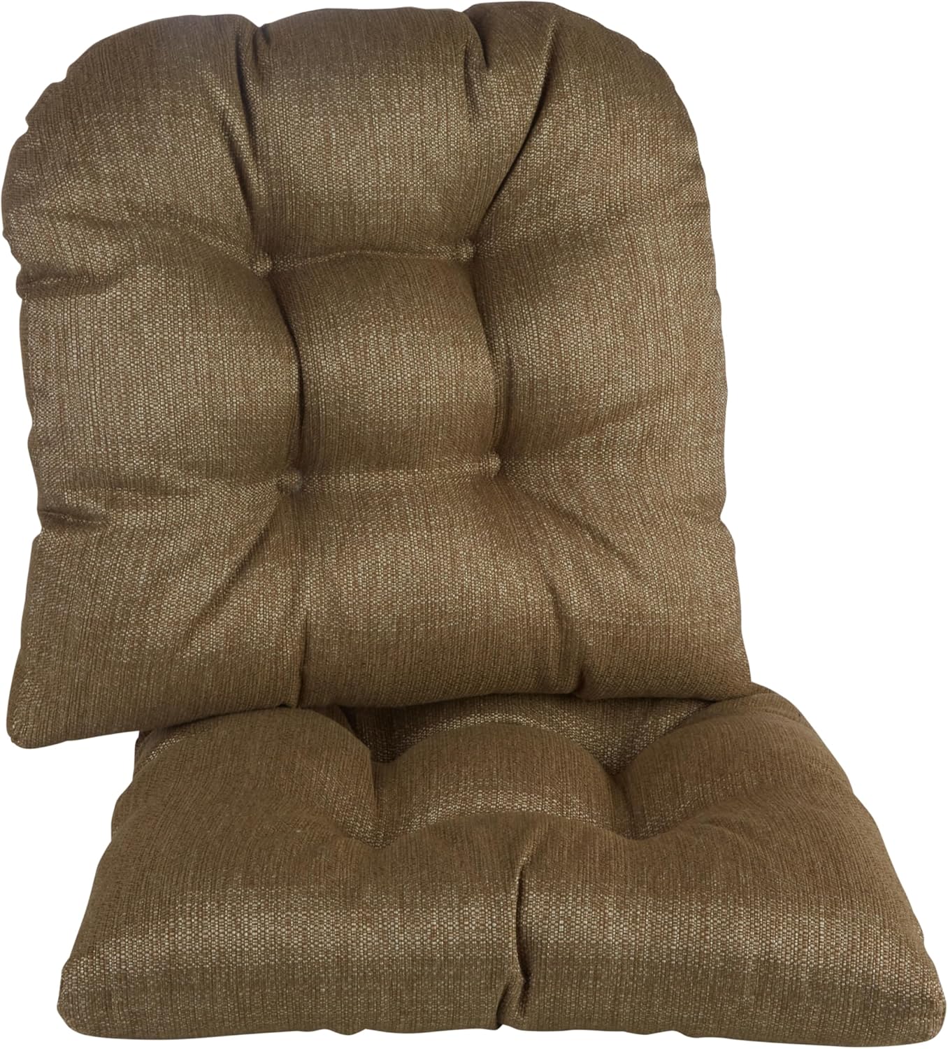 Klear Vu Gripper Overstuffed Non-Slip Dining Chair Cushions