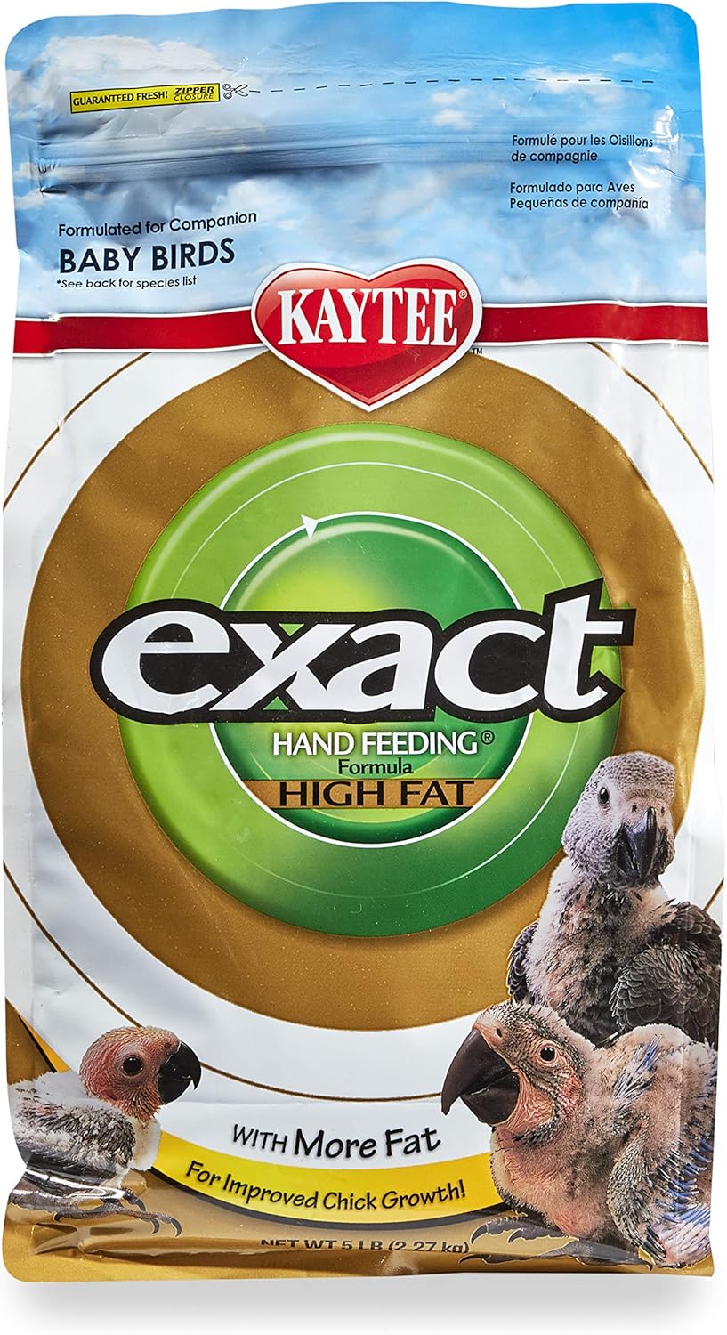 Kaytee Exact Hand Feeding High Fat Formula for Baby Birds