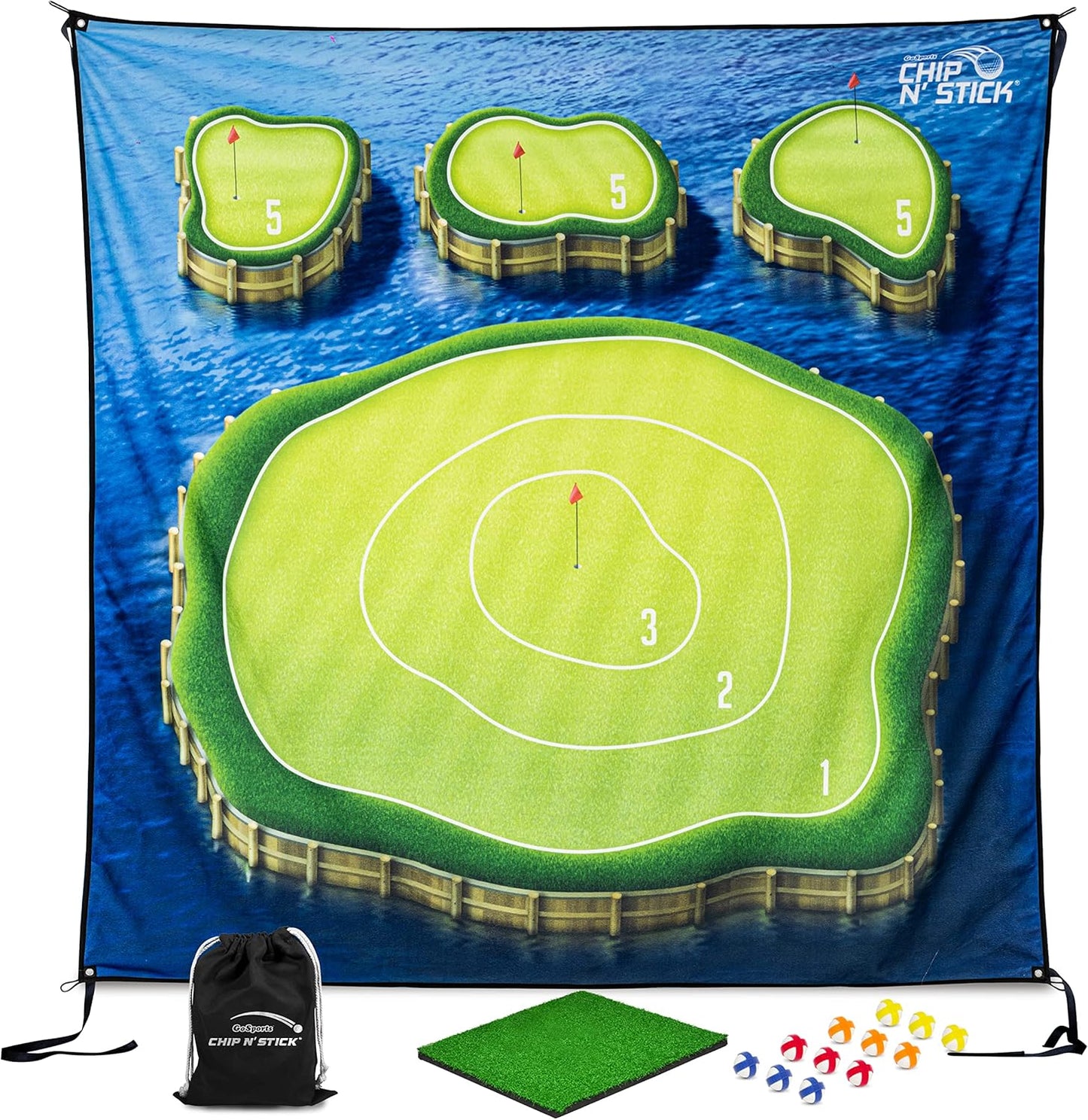 The Original GoSports Chip N' Stick - Fun Golf Chipping Game