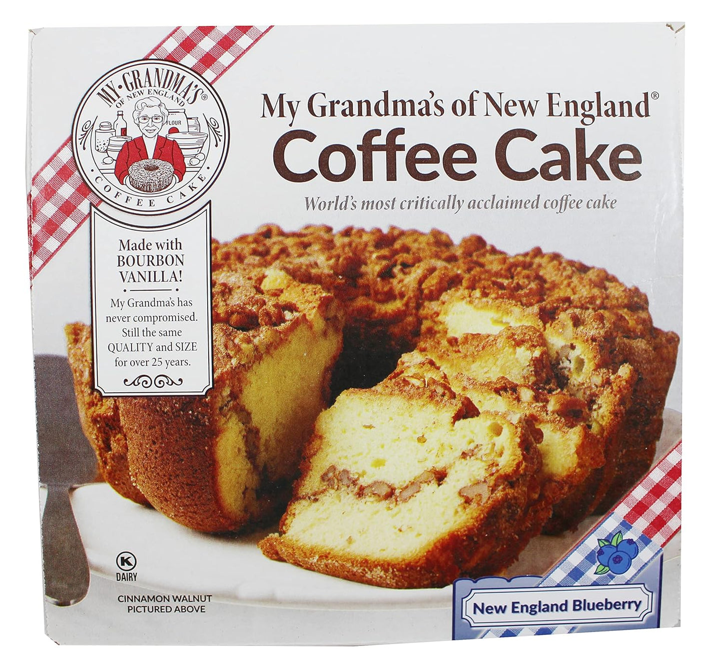 My Grandma's New England Blueberry Coffee Cake - Moist Delight