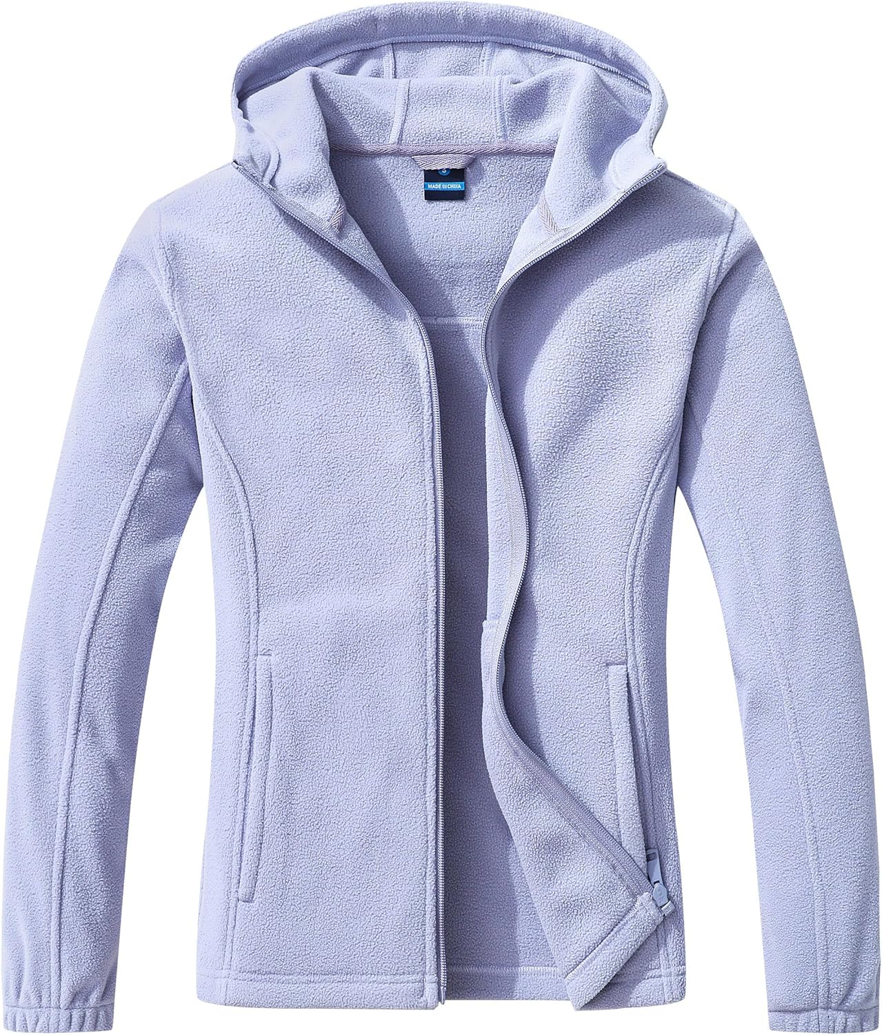 Gimecen Women's Soft Polar Fleece Jacket for Cozy Comfort