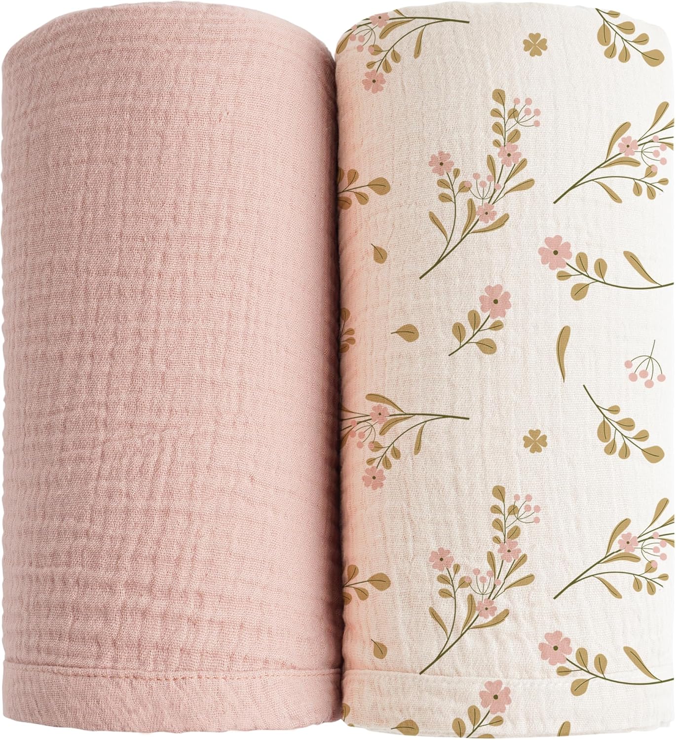 Soft Breathable Swaddle Blankets for Newborns