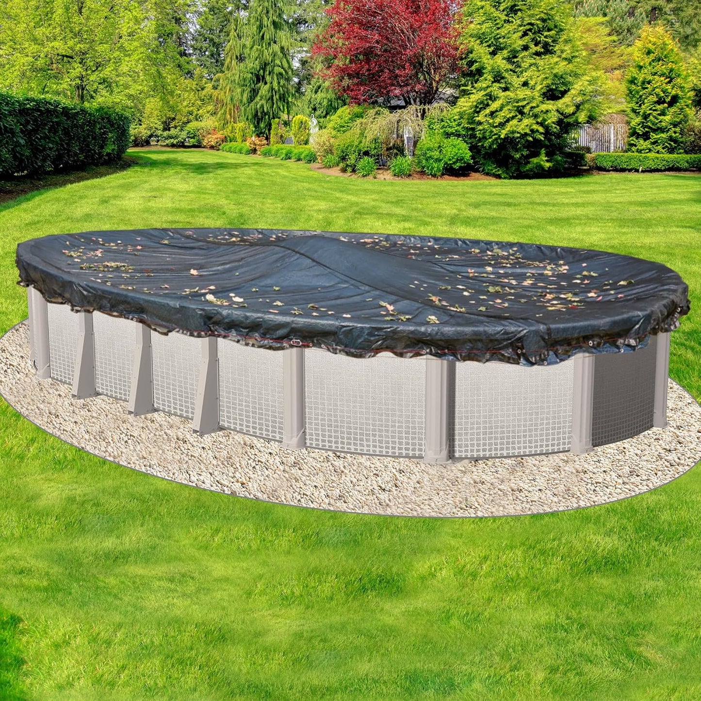Dohenys Professional Grade Leaf Nets for Above Ground Pools