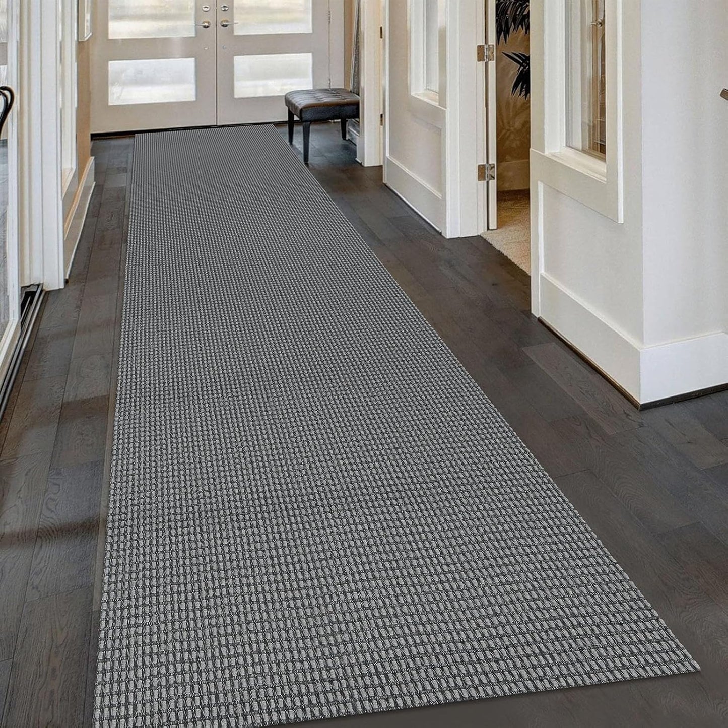 KOZYFLY Extra Long Hallway Runner Rug for Kitchen and Entryway