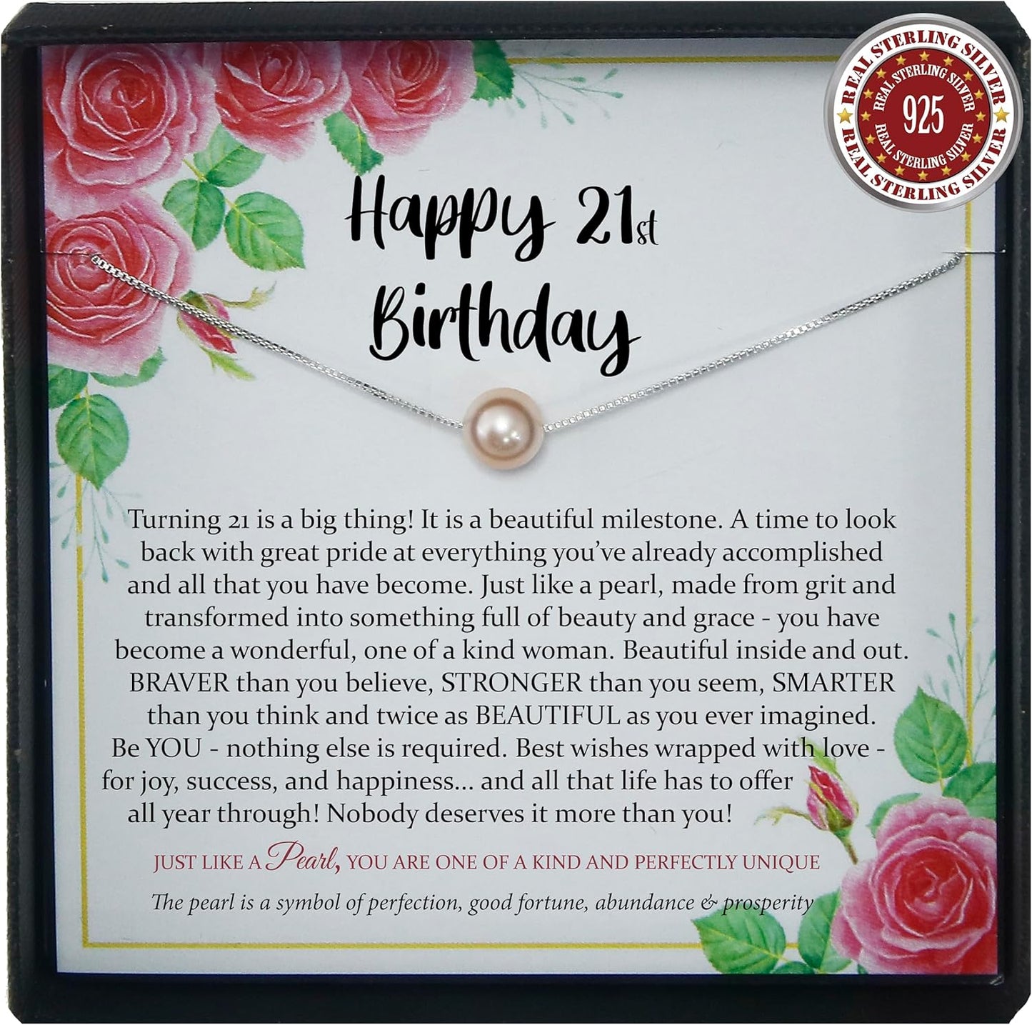 Be Wished 21st Birthday Gifts for Women - Meaningful Necklace