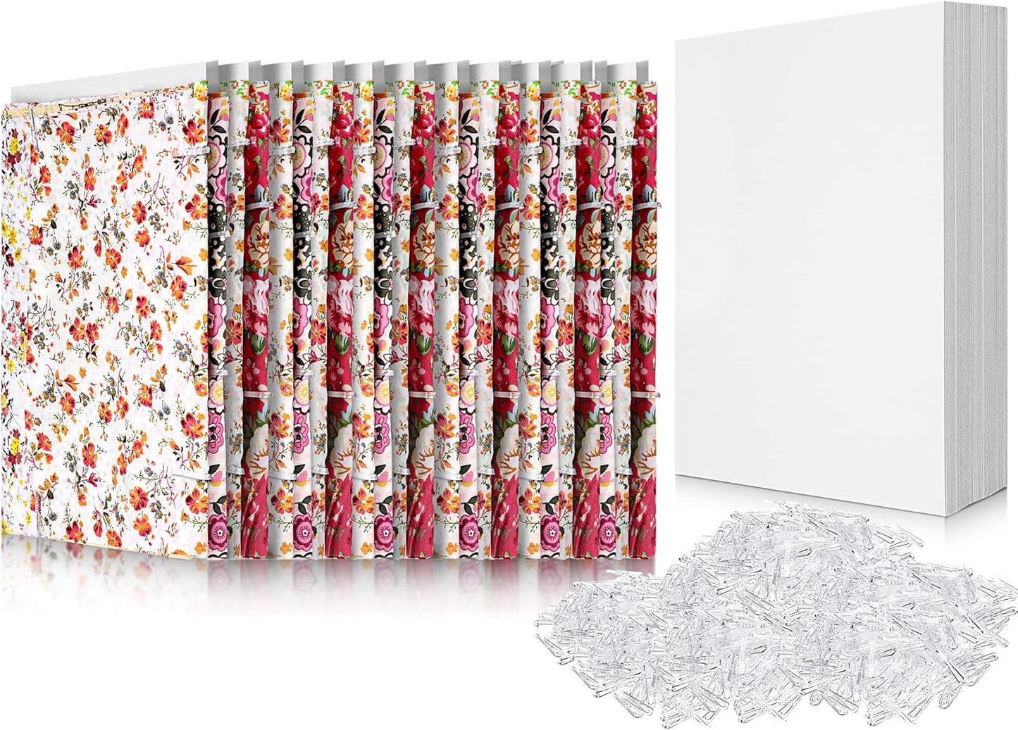 Teling 7.5 x 10.5 Inch Comic Book Boards for Fabric Storage