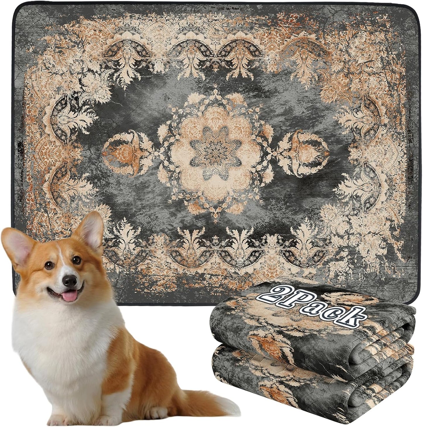 Washable Pee Pads for Dogs - Reusable Puppy Training Pads