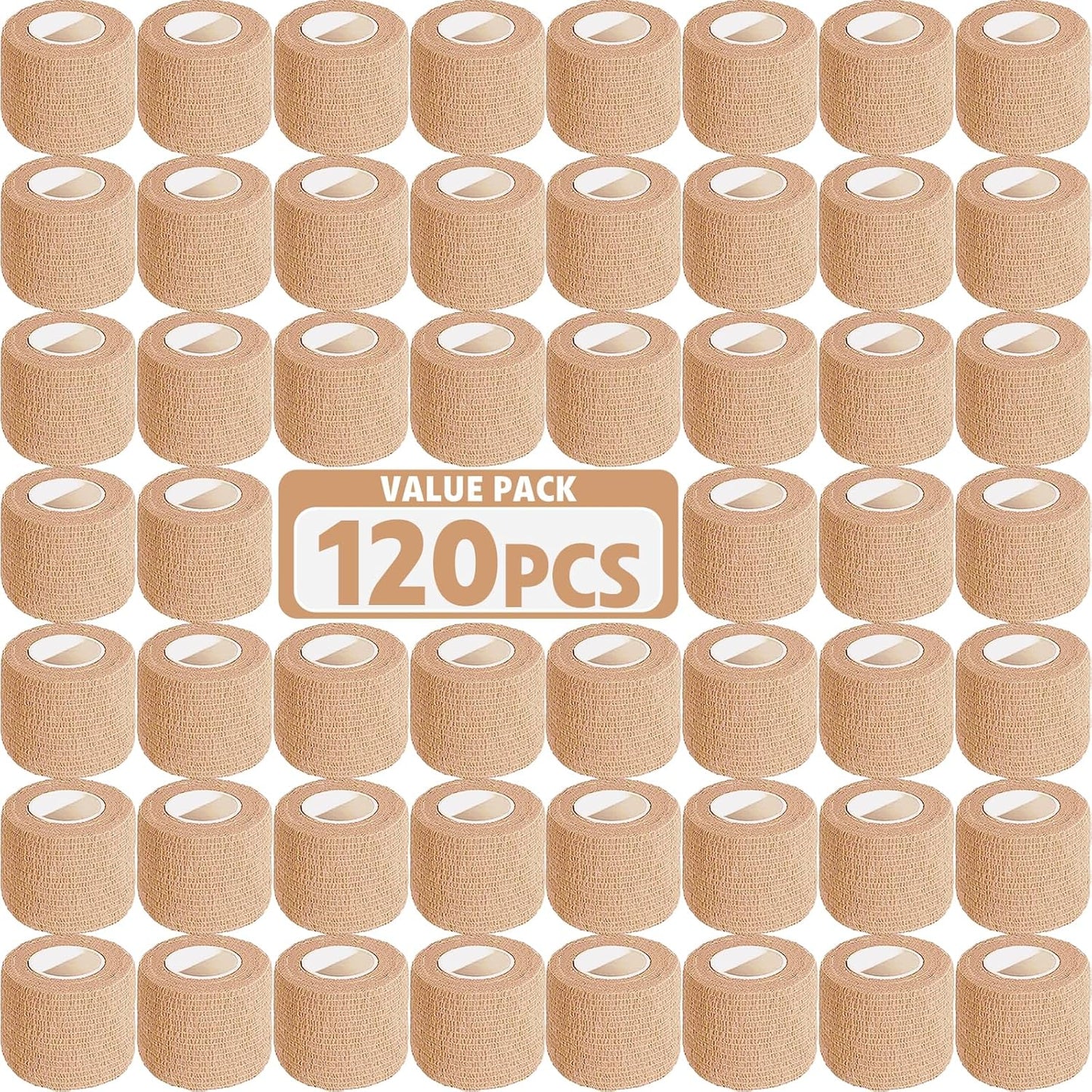 Self Adhesive Bandage Wrap 120 Pack for Versatile Use