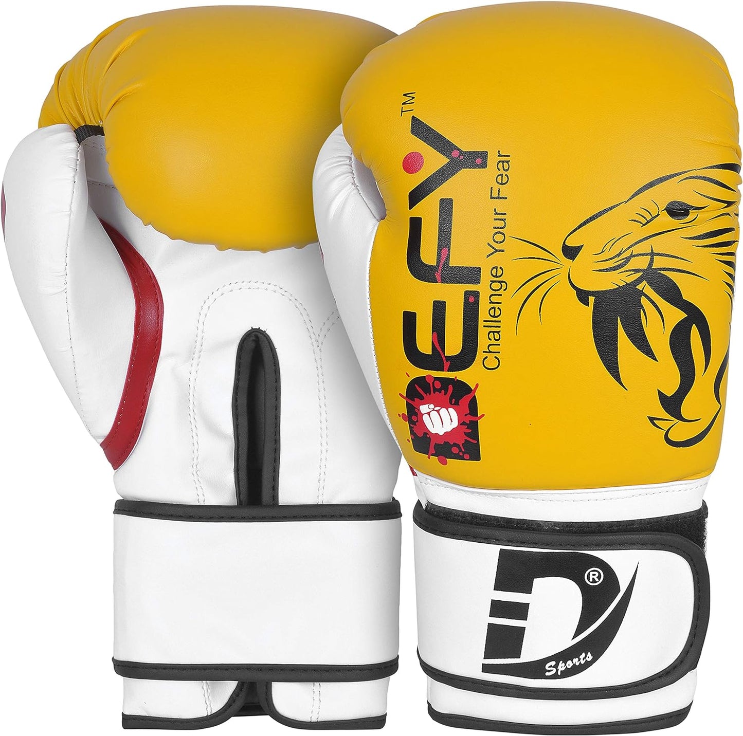 DEFY Tiger Training Gloves: Conquer Your Fear!
