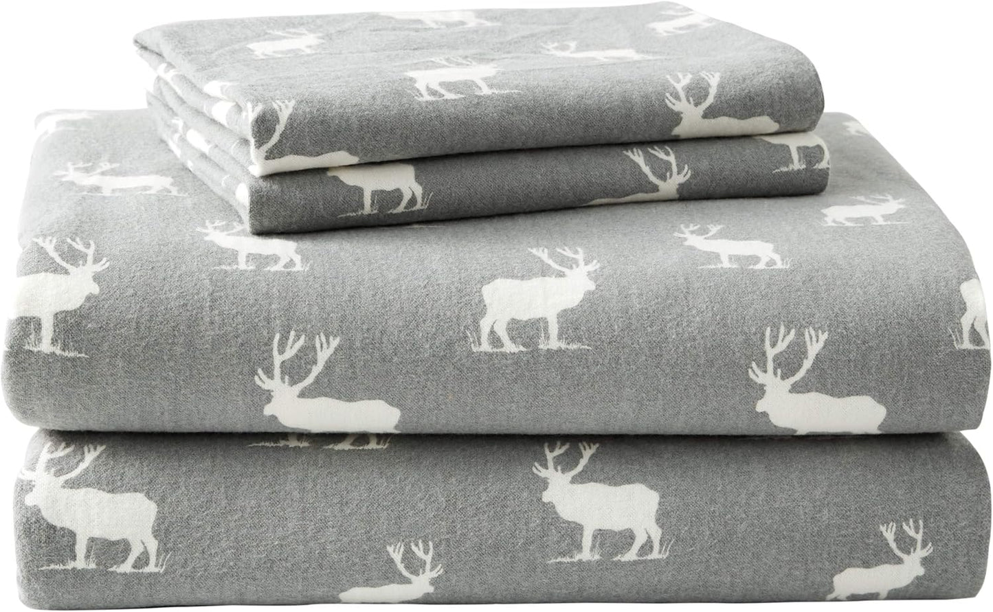 Eddie Bauer Full Cotton Flannel Bedding Set for Cozy Comfort