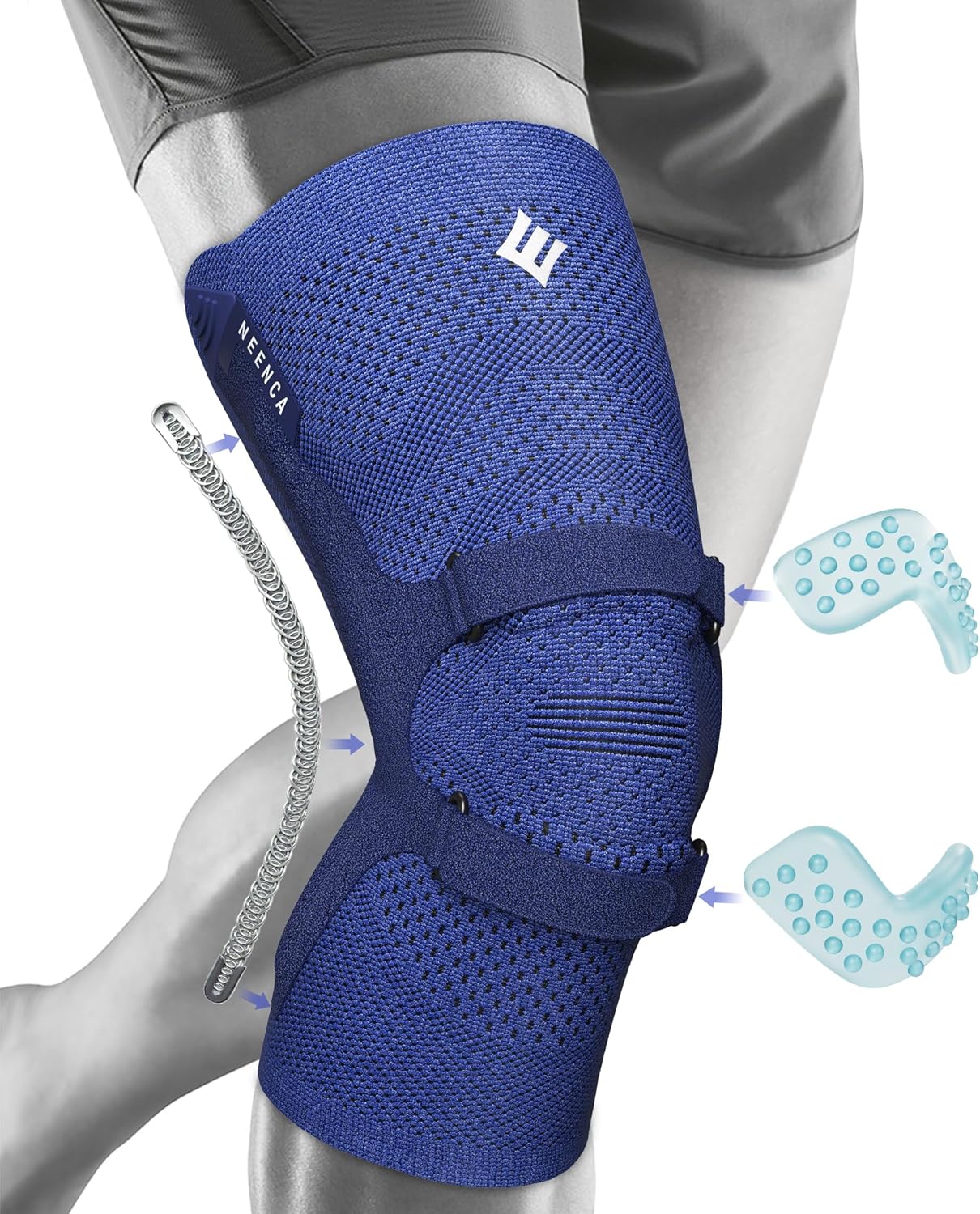 NEENCA Knee Brace for Pain Relief and Sports Protection