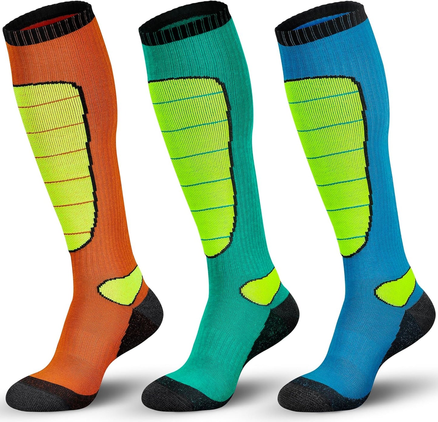 Warm Merino Wool Ski Socks for Cold Weather