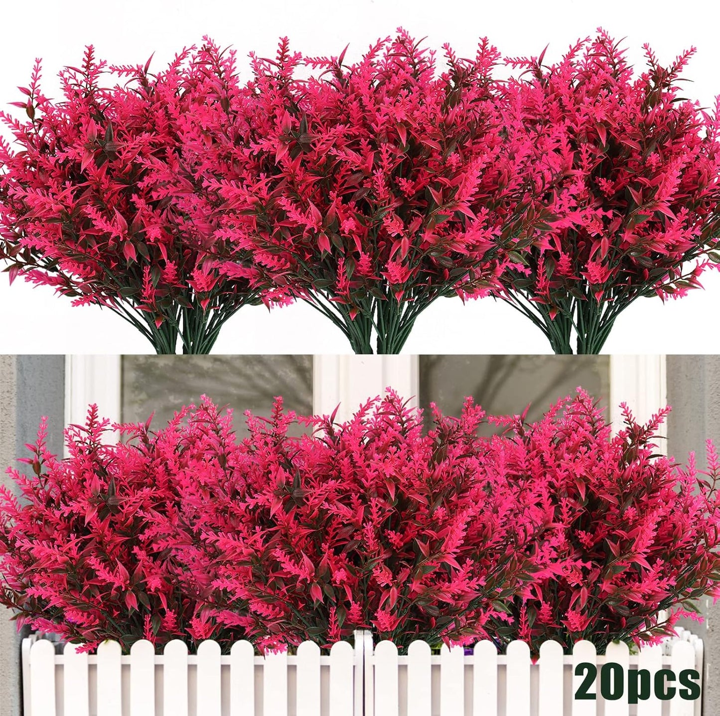 Artificial Lavender Flowers for Outdoor Spring Decorations