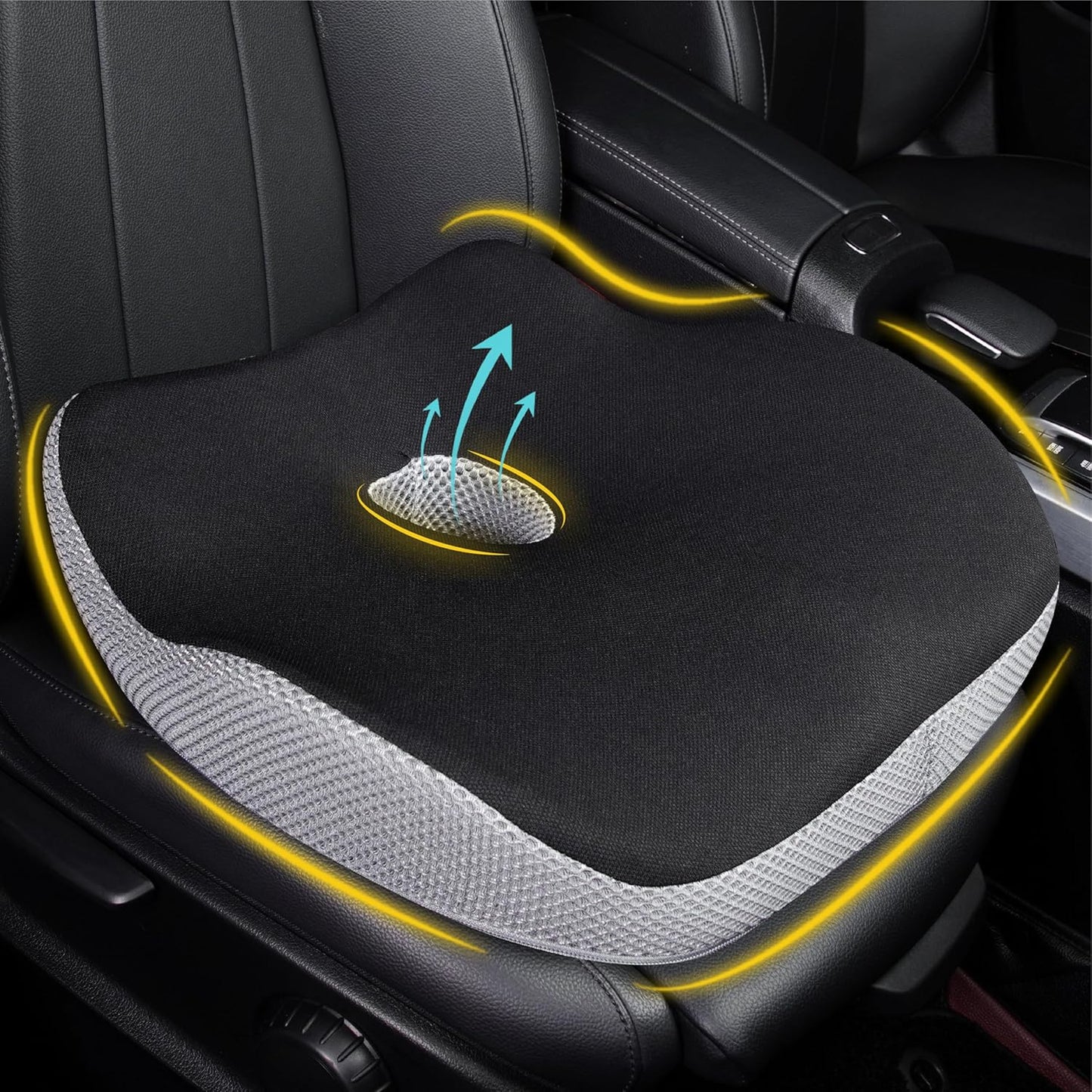 Ergonomic Memory Foam Sciatica Car Cushion