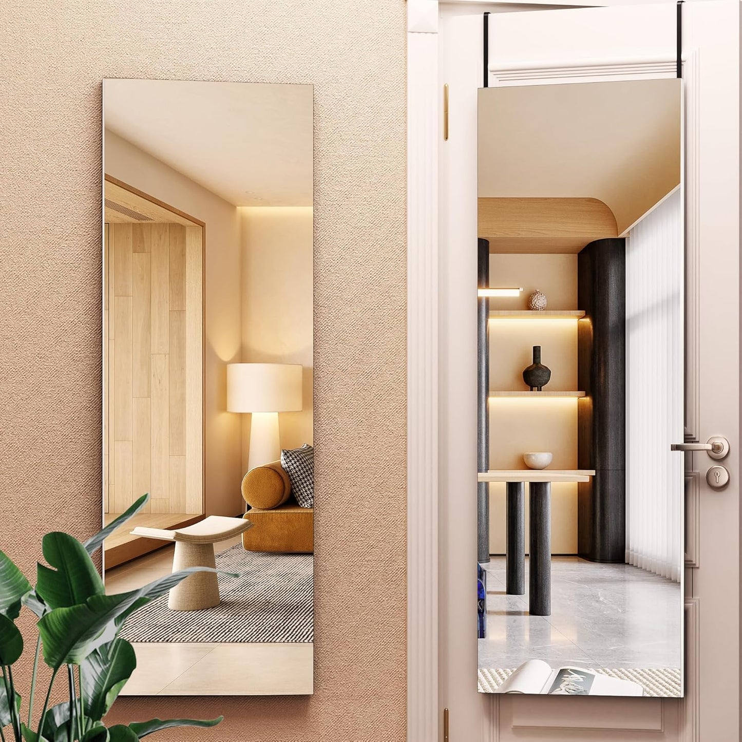 Hasipu Door Mirror Full Length, 47in x 15.8in for Any Room