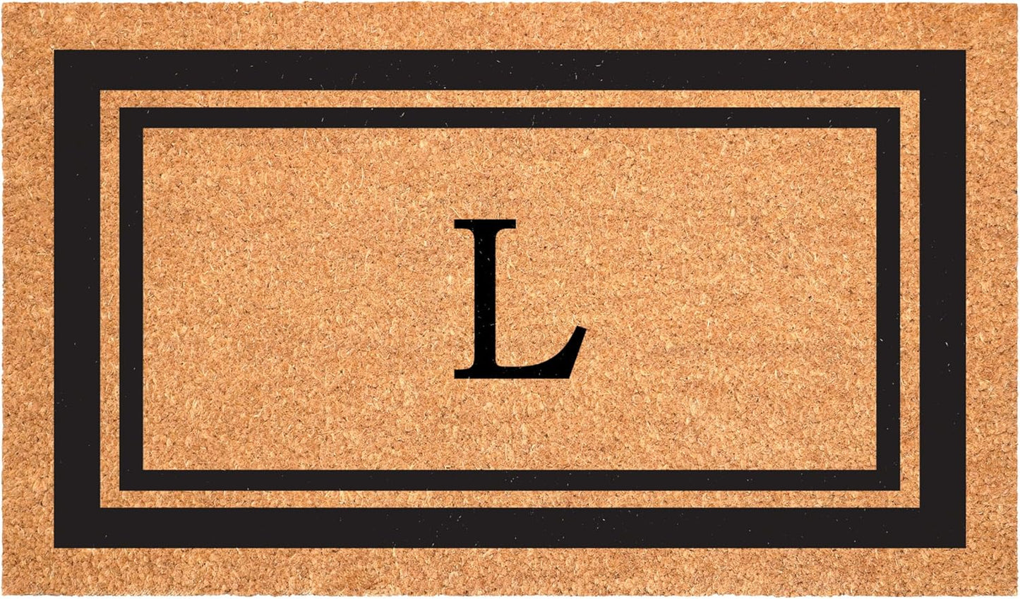Calloway Mills Monogram Doormat 24in x 48in for All Seasons
