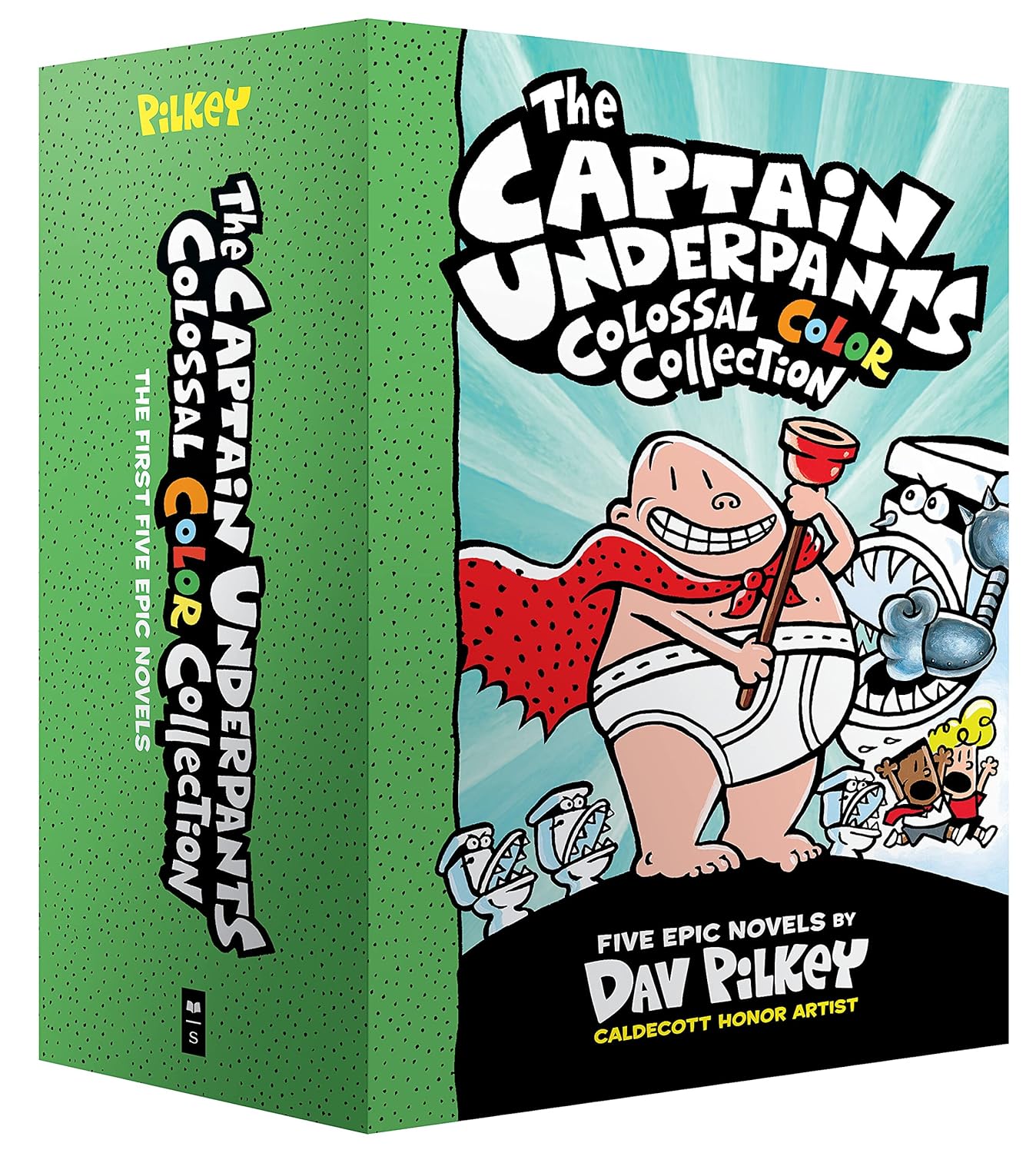 The Captain Underpants Colossal Color Collection Boxed Set Review