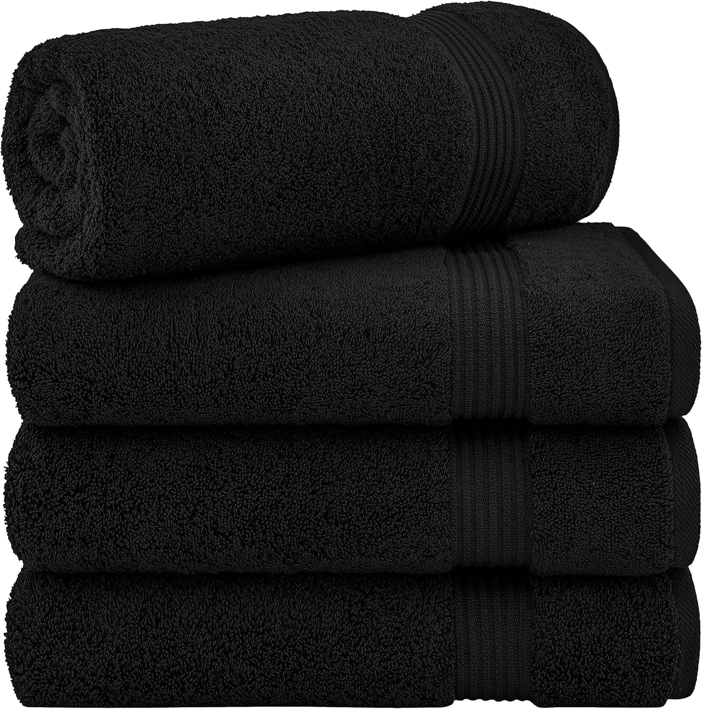 Extra Large Cotton Turkish Bath Towels Set for Luxurious Comfort