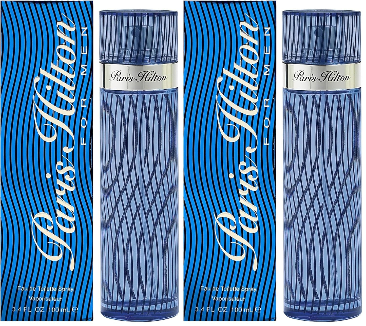 Paris Hilton Man Eau De Toilette Spray for Men - 3.4 Fl Oz Pack