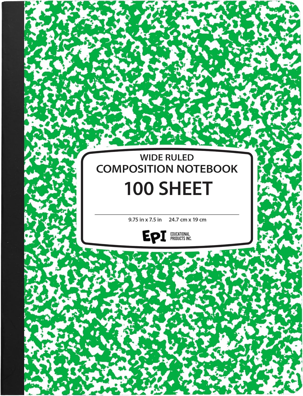 EPI Green Marble Composition Notebook 4-Pack