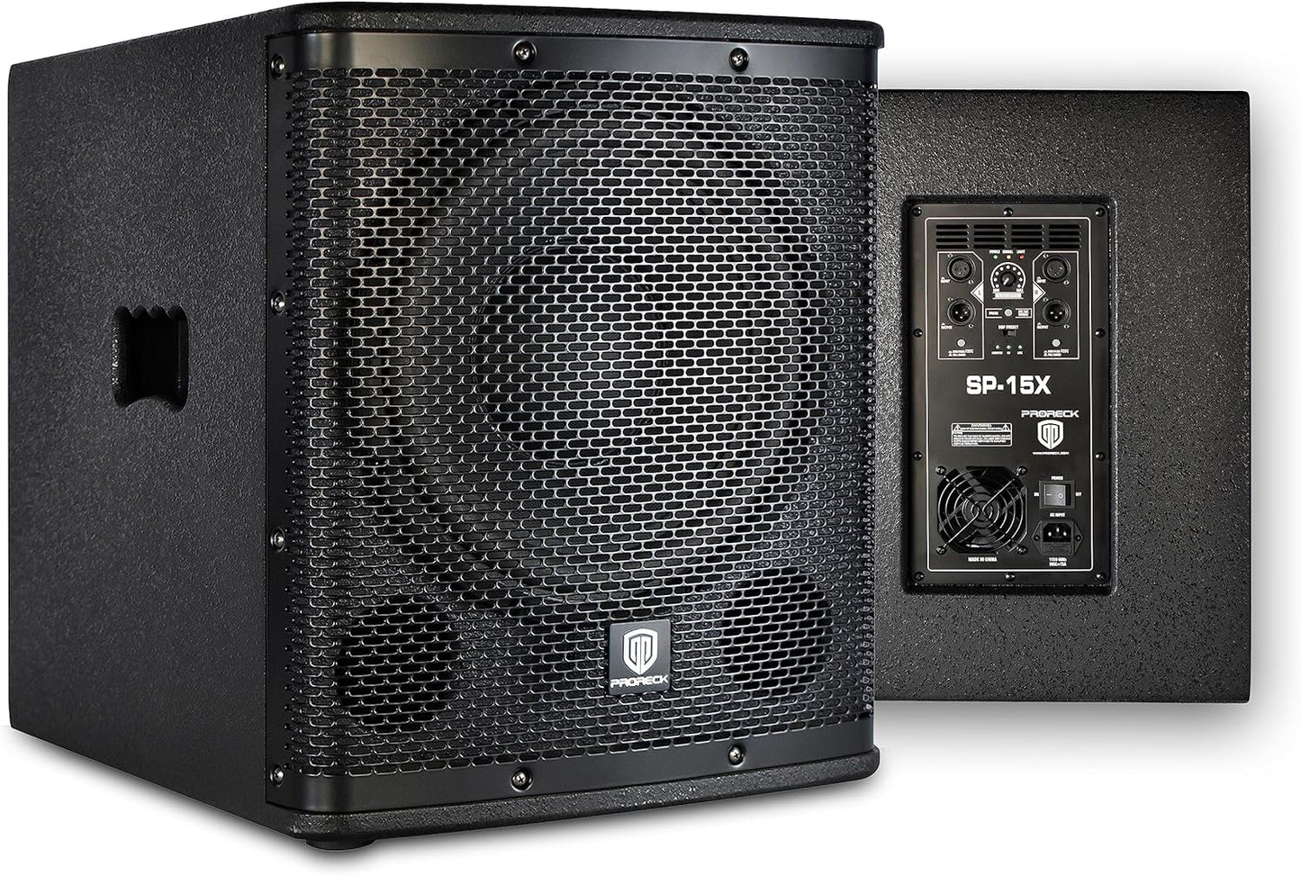 PRORECK SP-15X Active Powered PA Subwoofer for Events and Parties