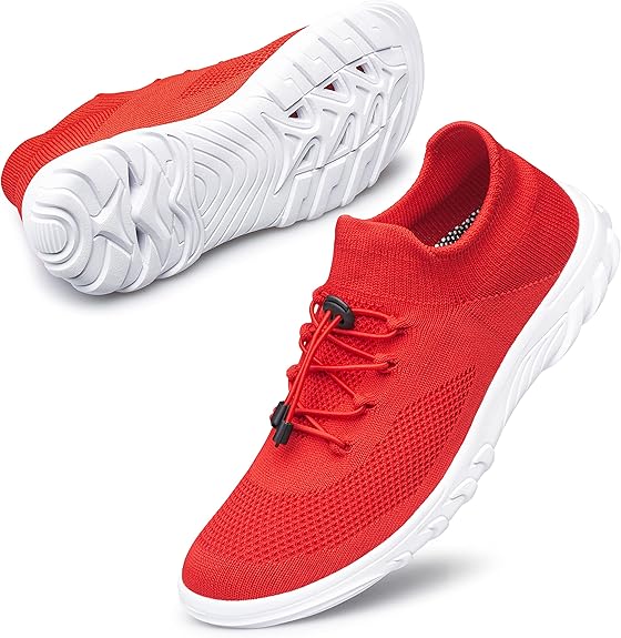 DOUSSPRT Womens Walking Shoes Slip On Hypersoft Sock Sneakers