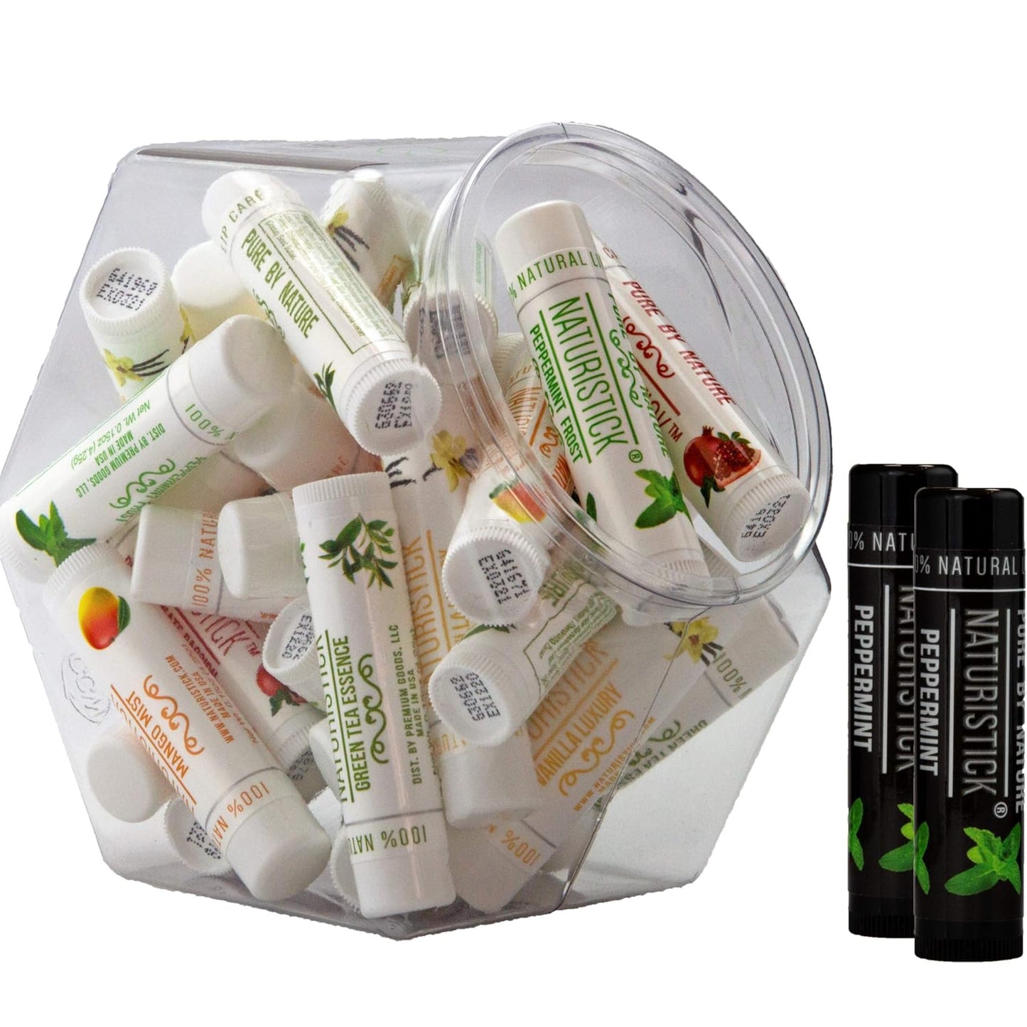 Naturistick Premium Beeswax Lip Balm for Soft, Moisturized Lips