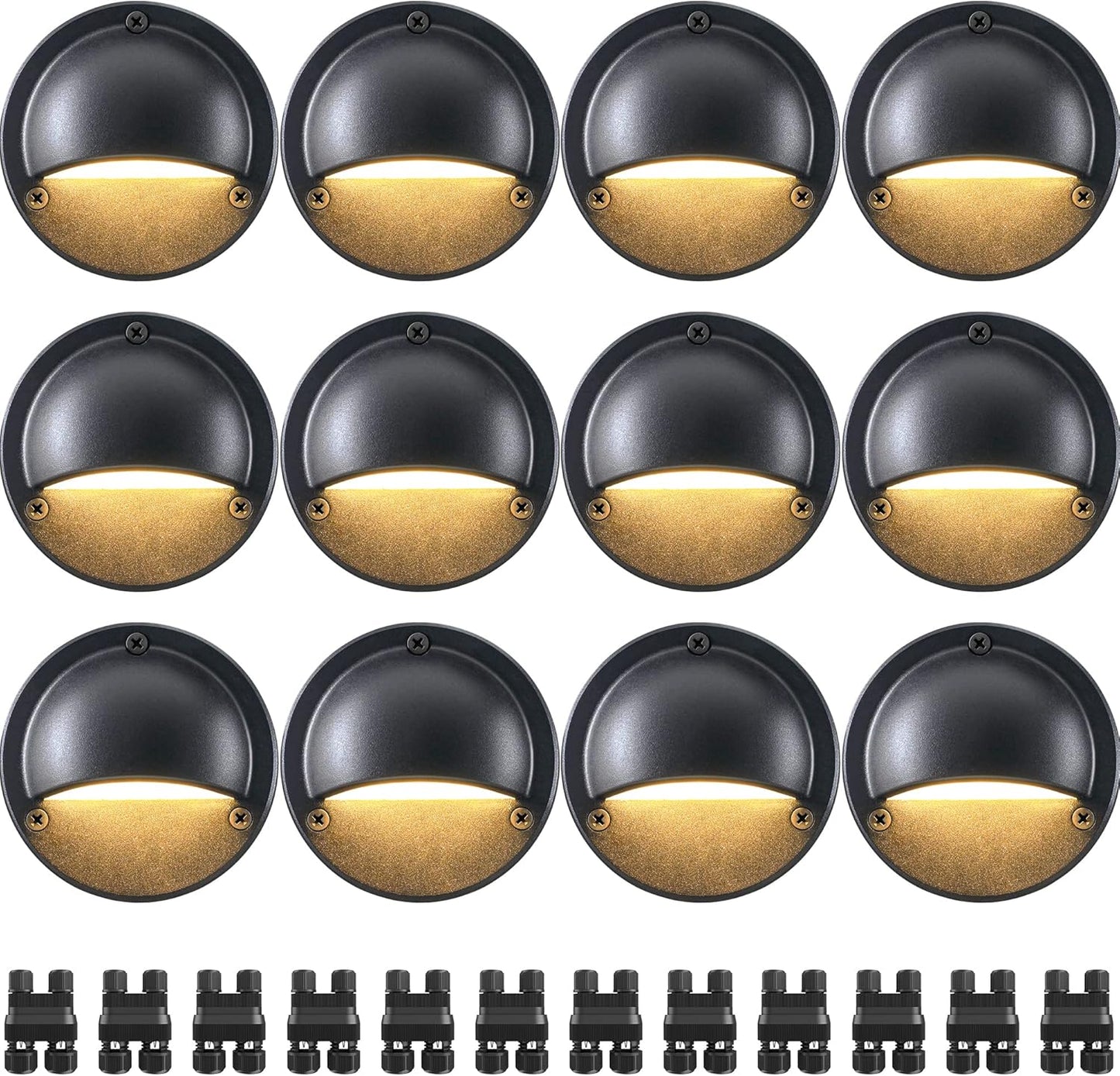 5W LED Low Voltage Deck Lights for Outdoor Landscape Lighting